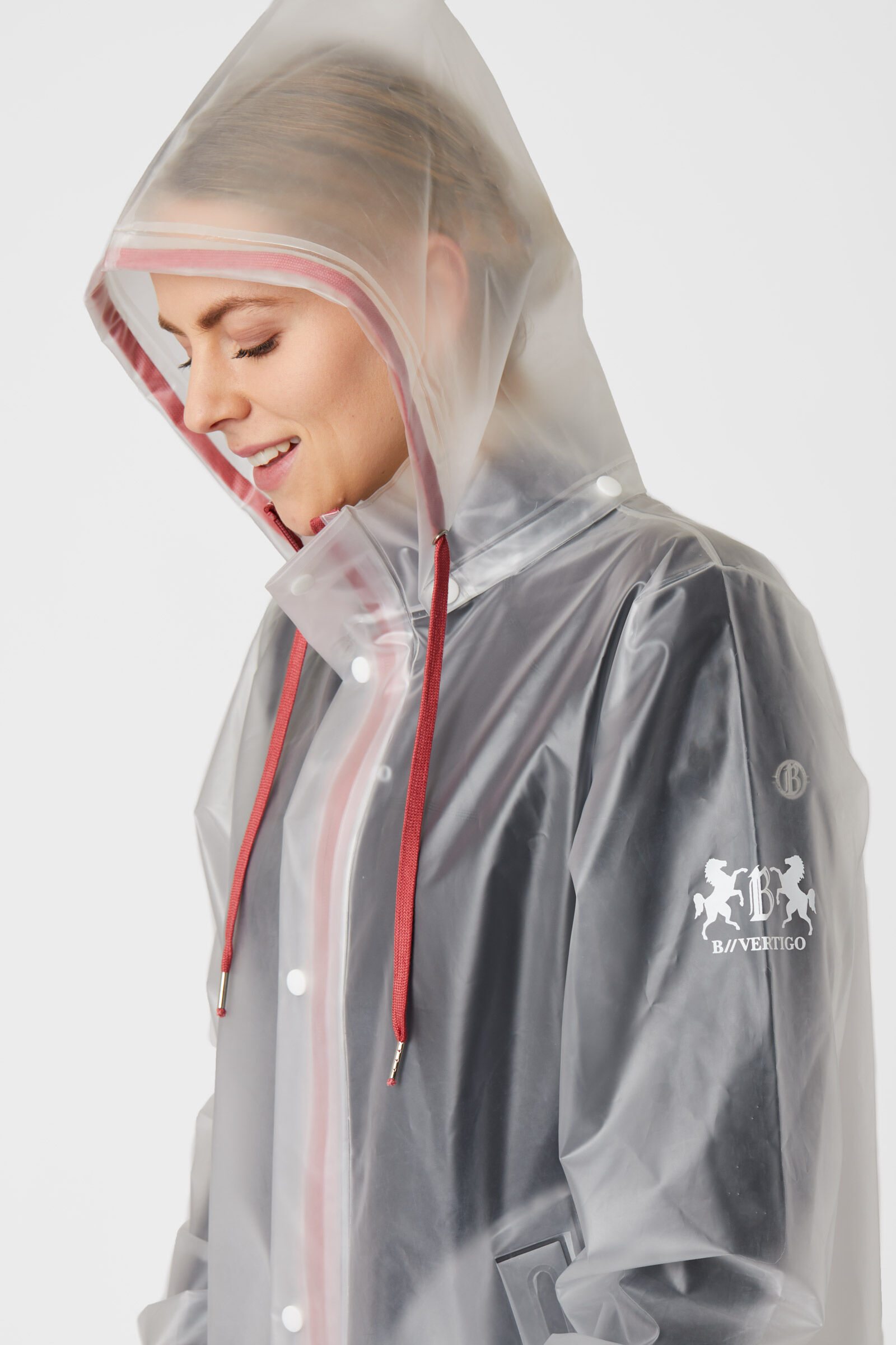 Clear womens deals rain jacket
