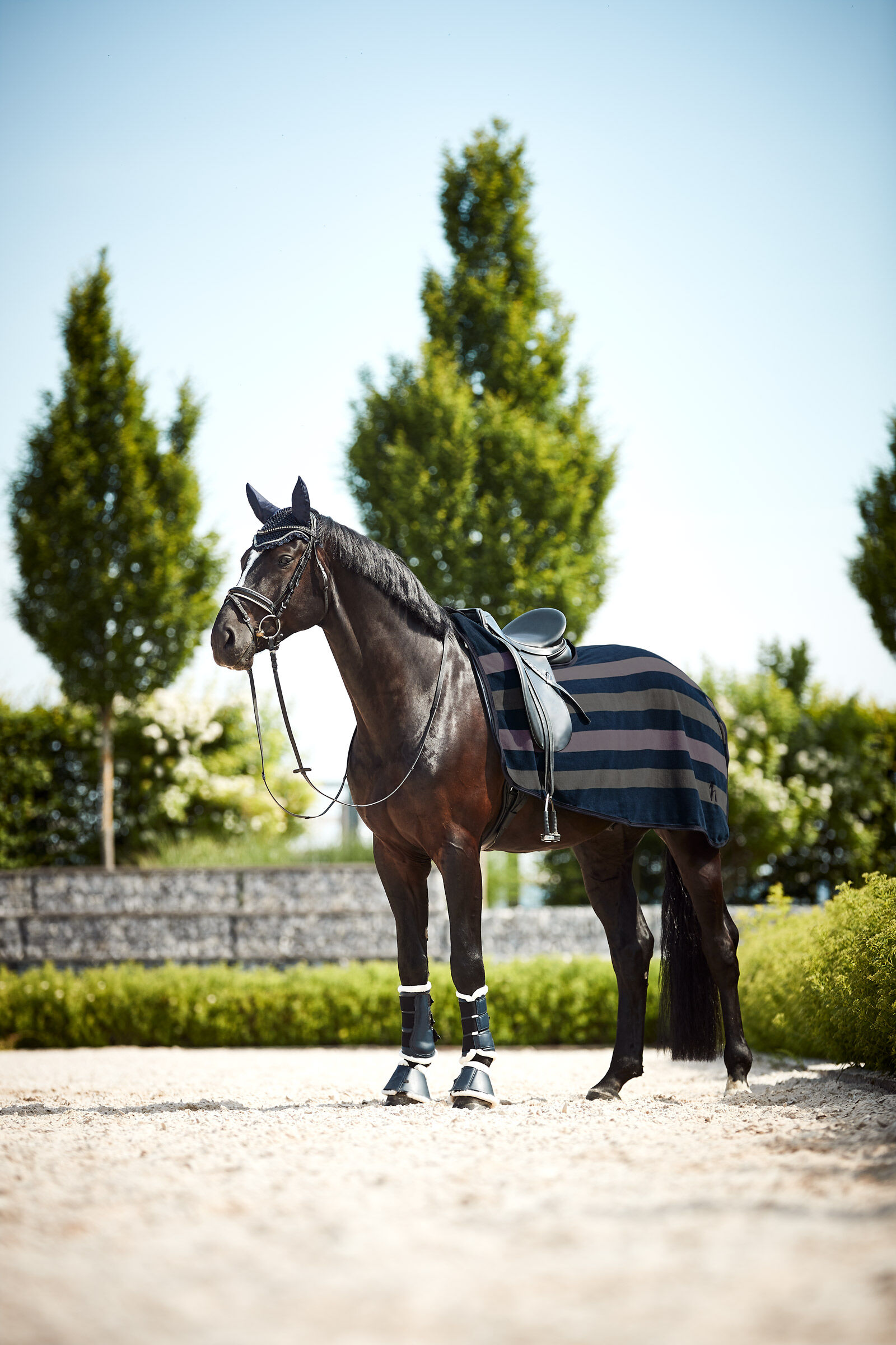 Horze wilton fleece riding blanket deals