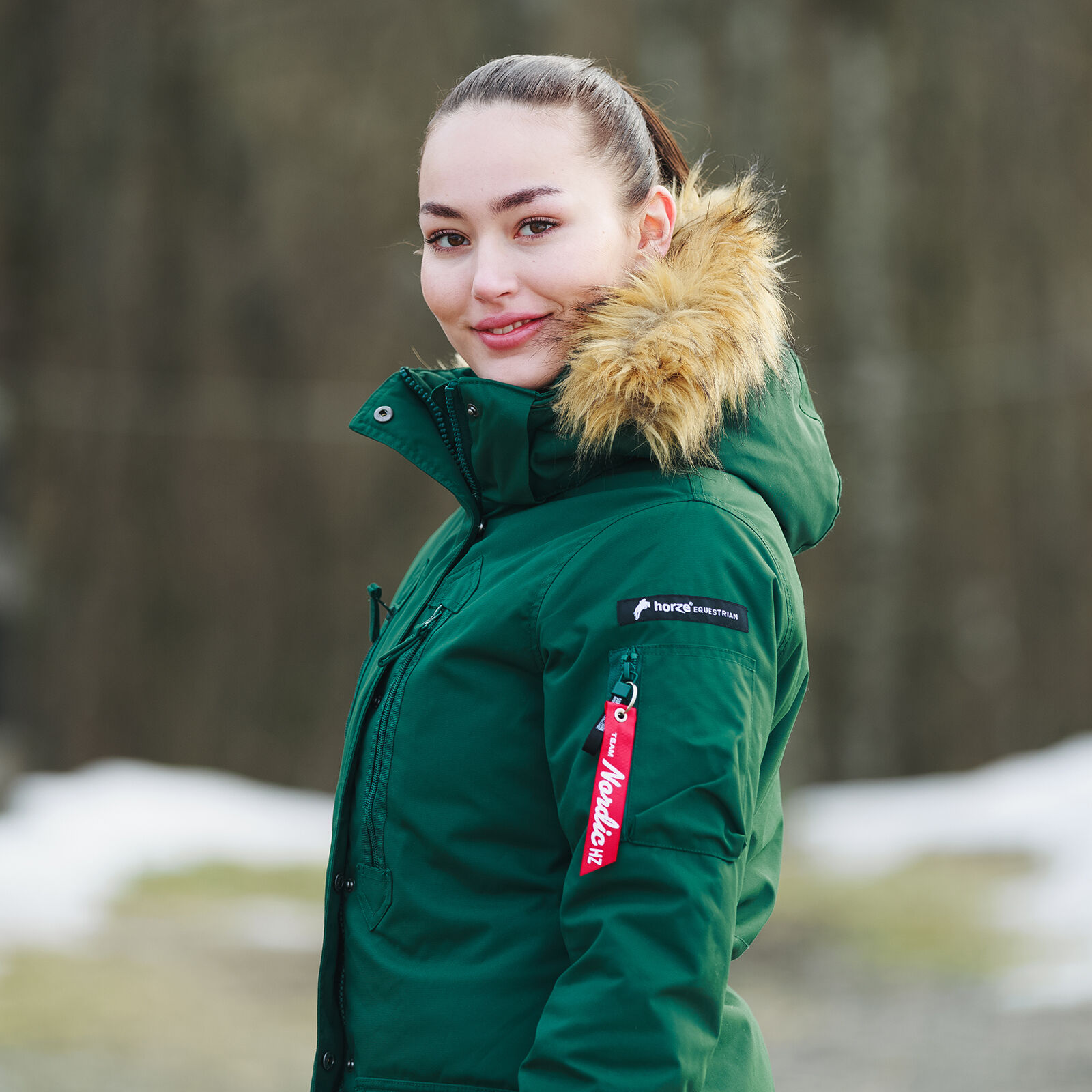 Horze brooke women's sales long parka jacket
