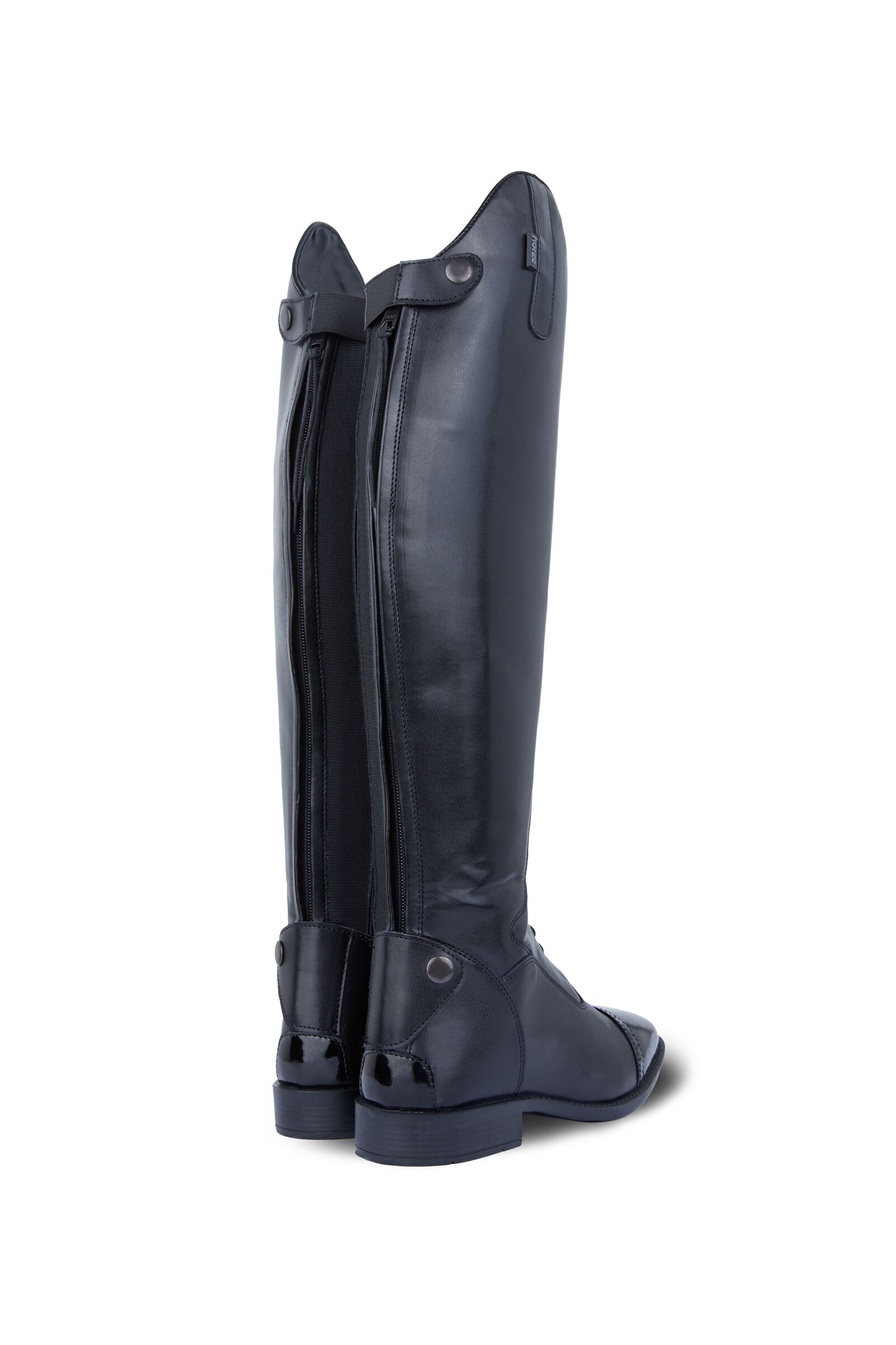 Buy Horze Women s Synthetic Tall Boots with Patent Details horze.eu