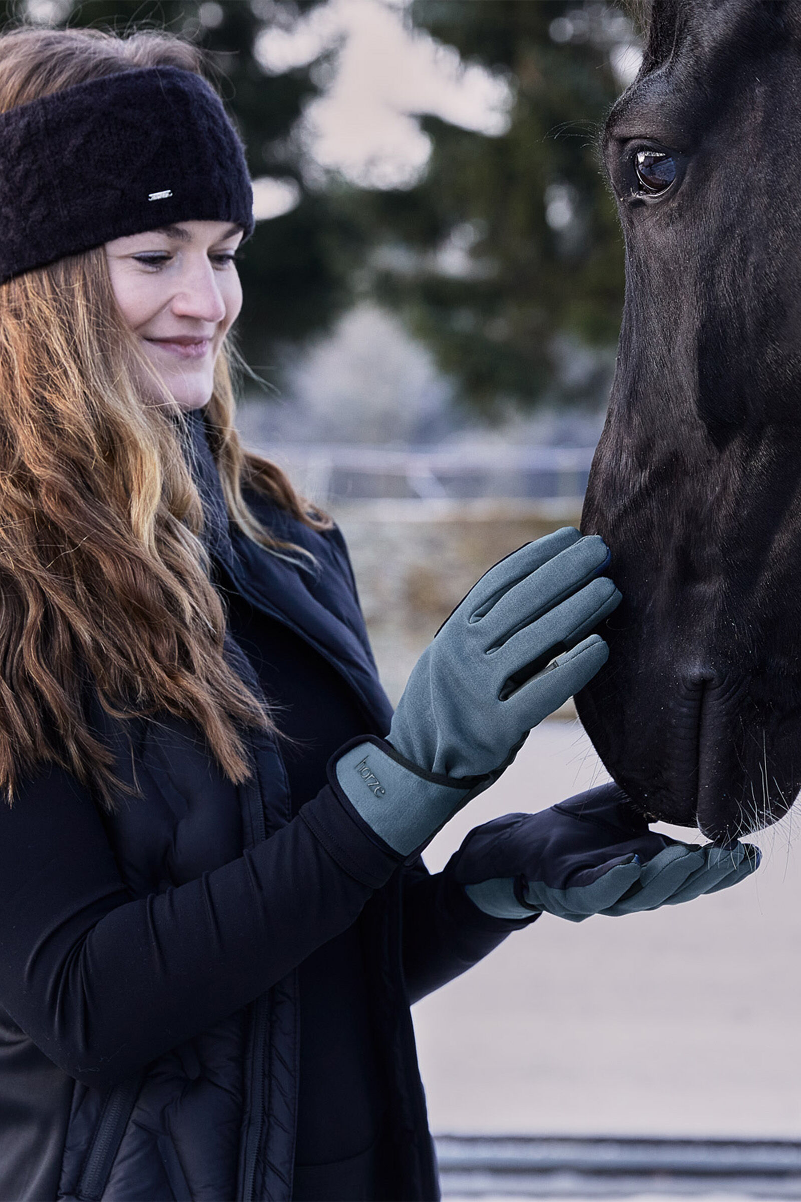 Winter horse riding gloves outlet
