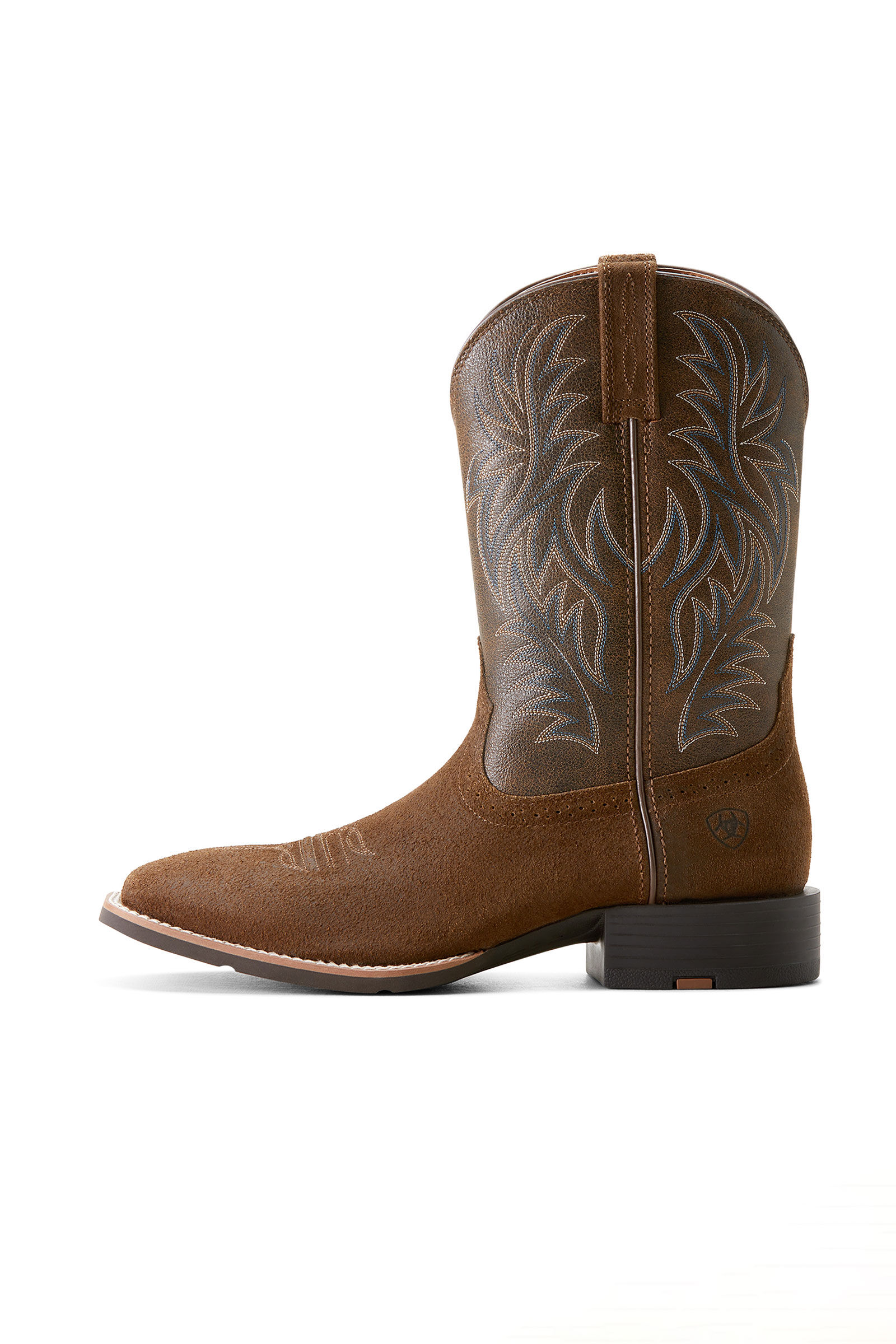Sport wide square toe western boot deals