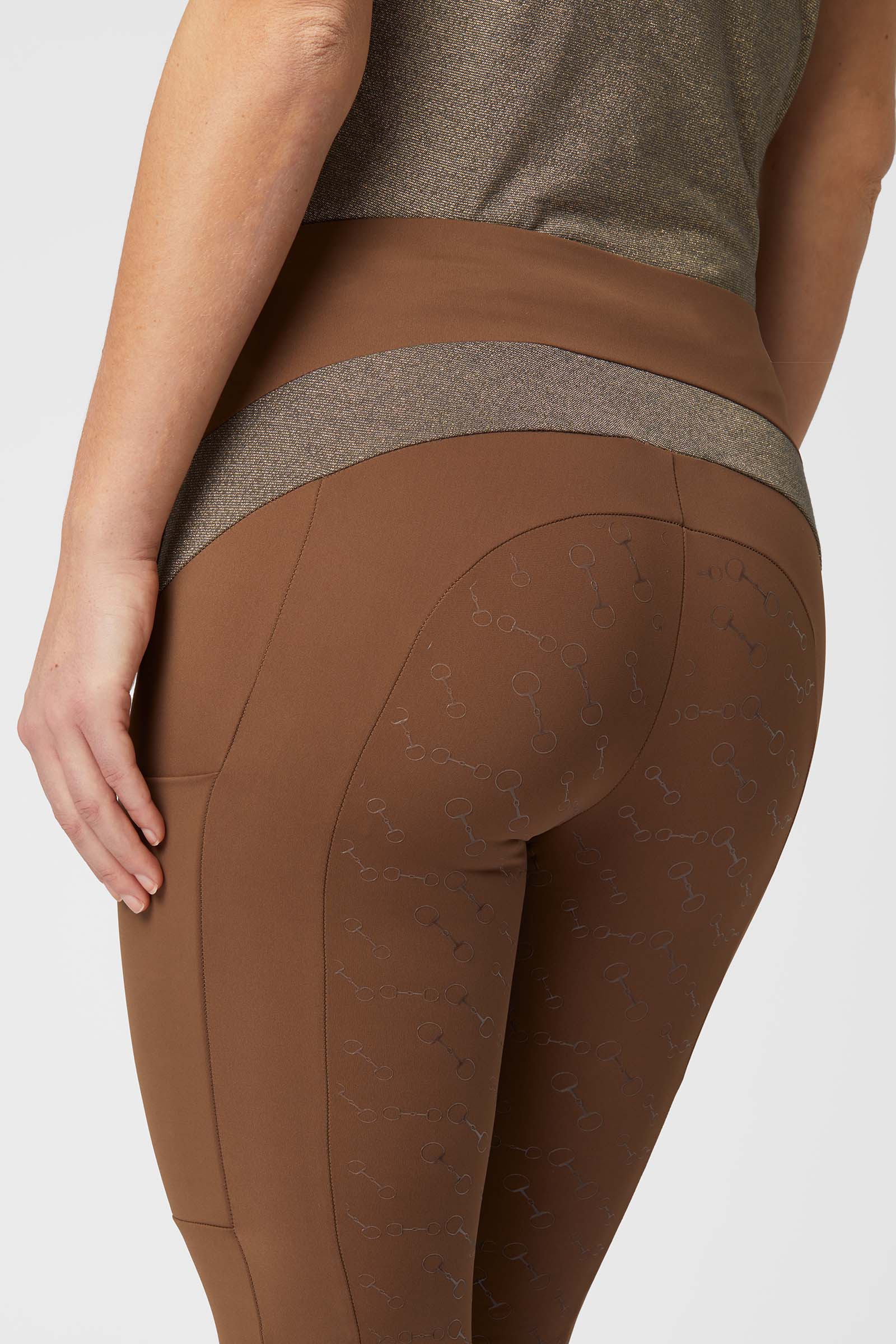 Så mange offentliggøre Delegeret Buy Horze Sagira Women's Silicone Full Seat Riding Tights with Gold Detail  | horze.eu