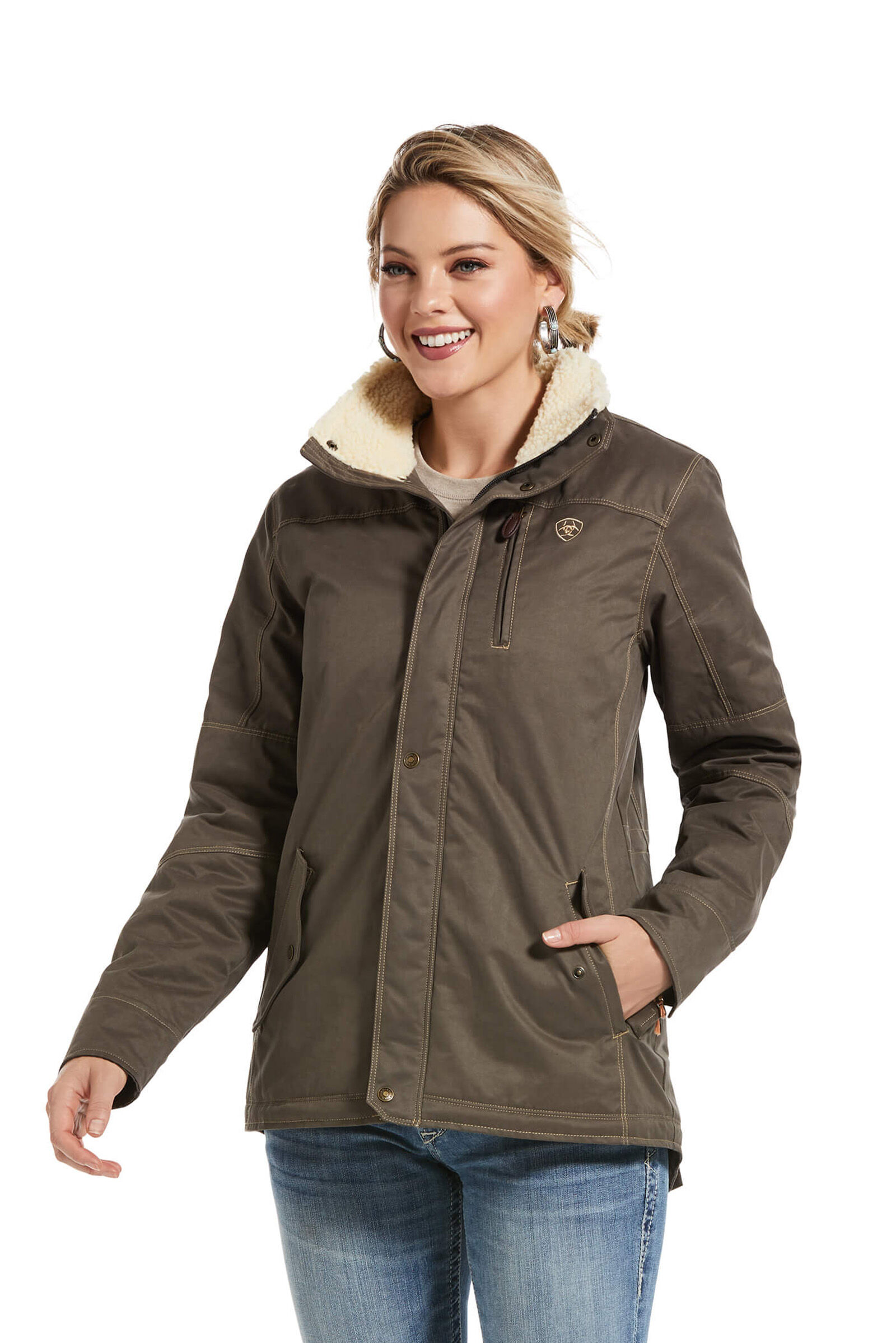 Womens insulated coat online