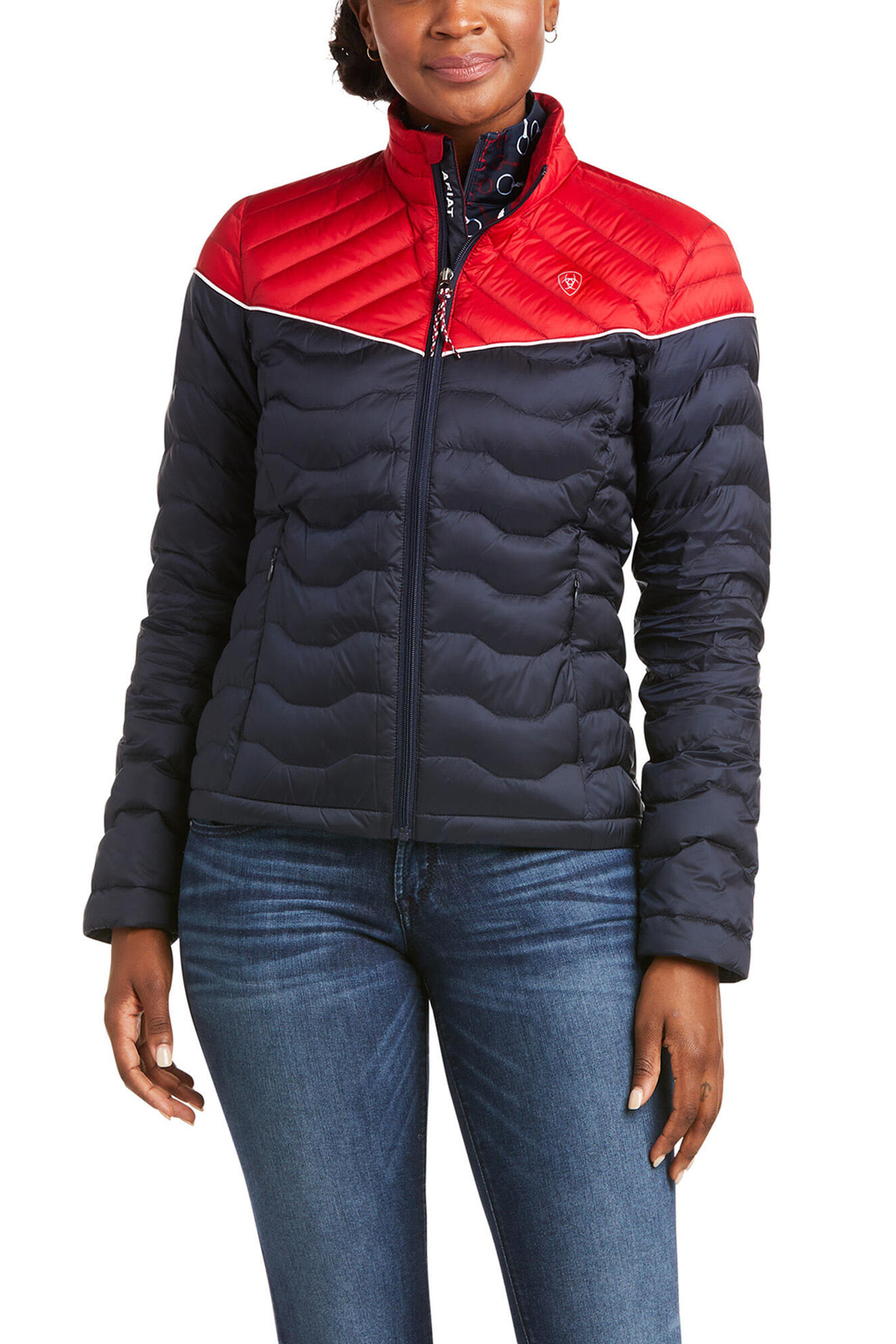 Womens retro cheap puffer jacket