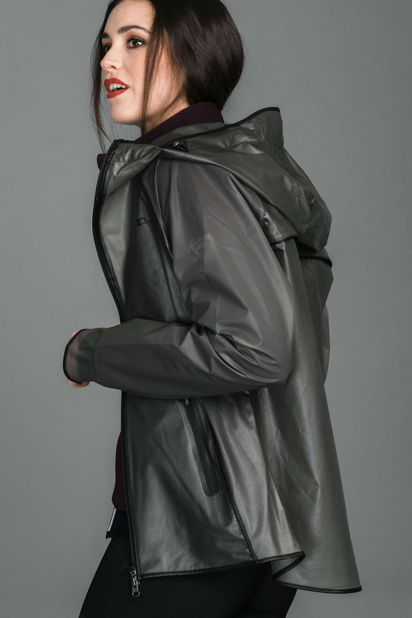 Clear rain jacket sale womens