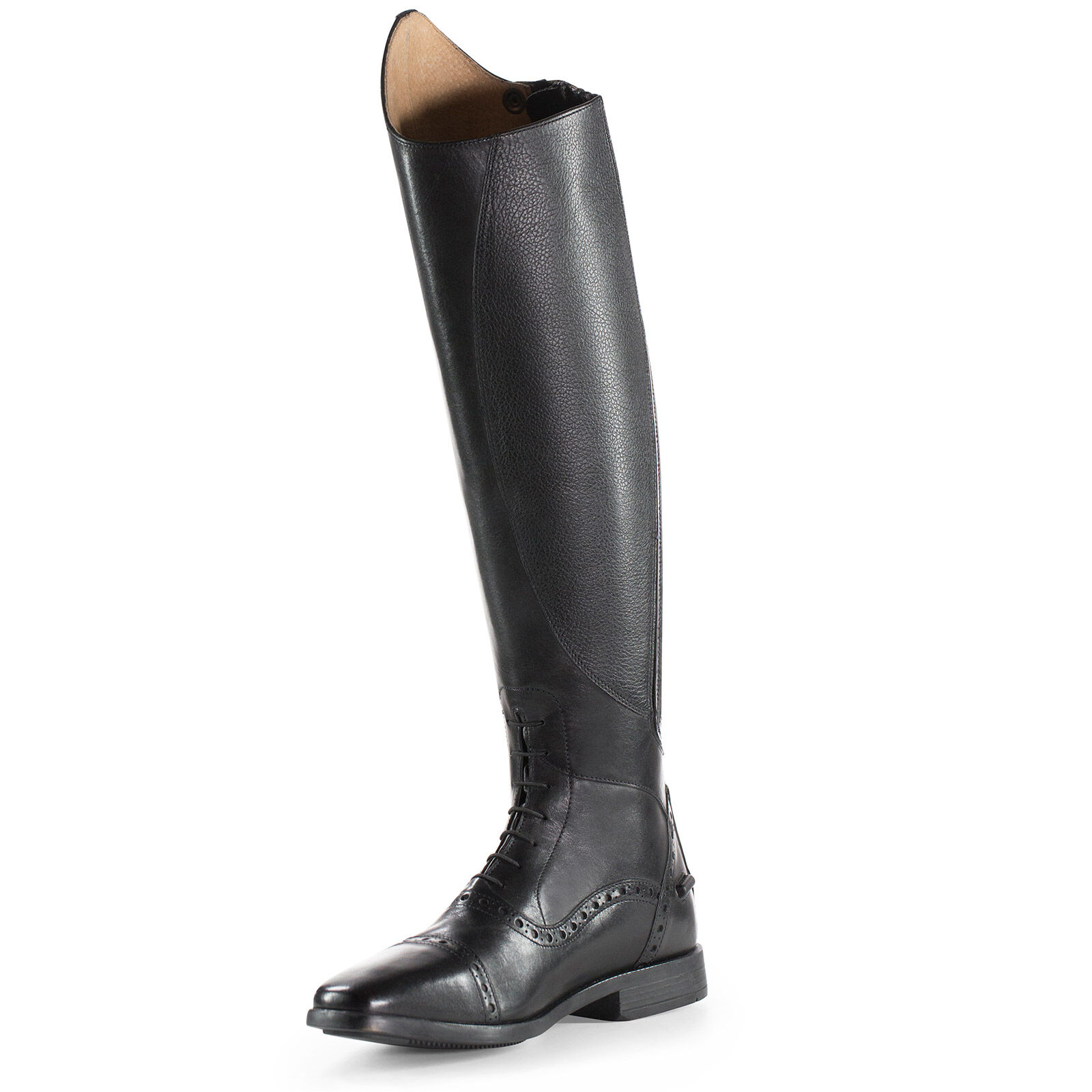 Genuine leather clearance equestrian boots