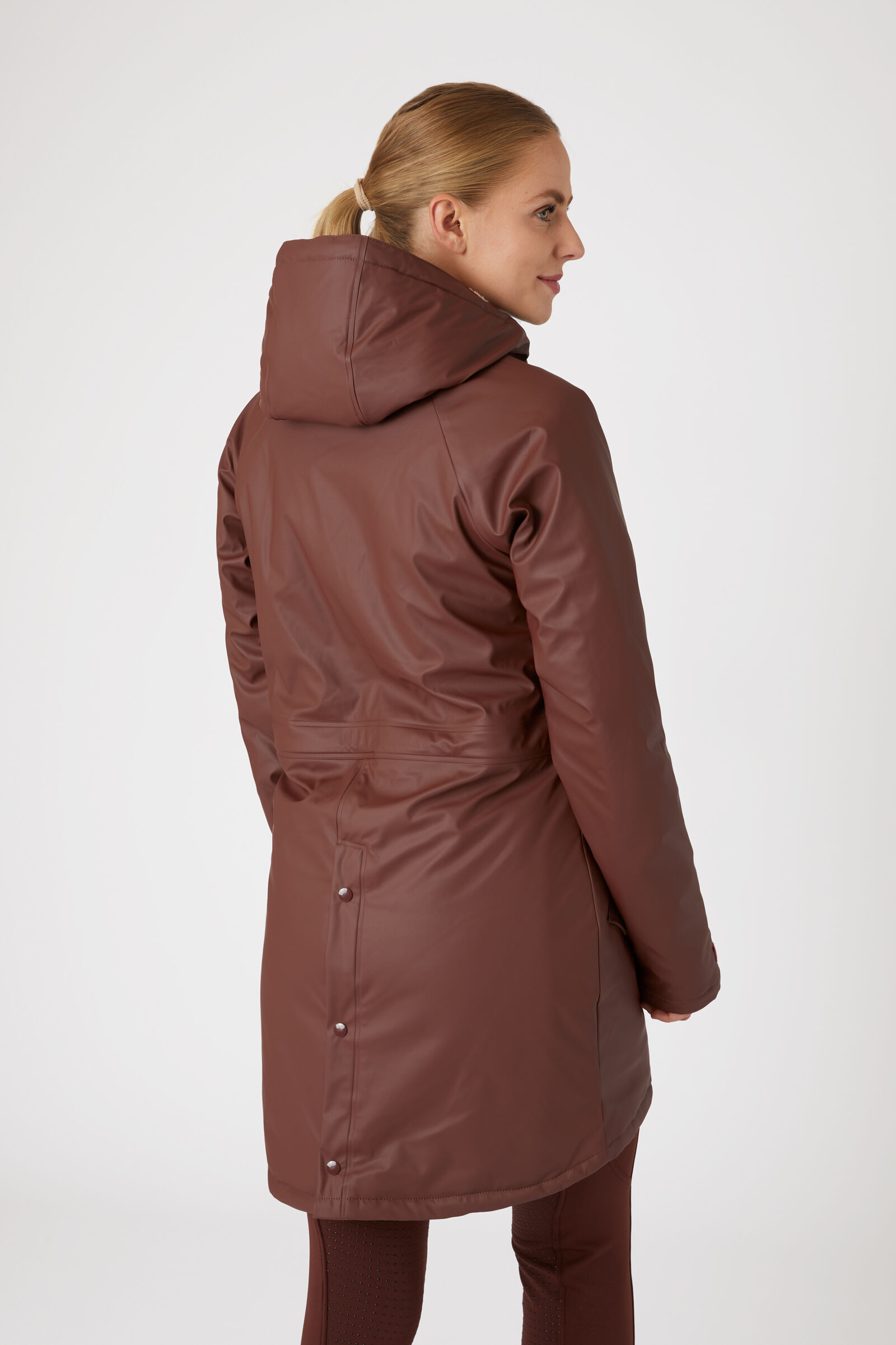 Buy Horze Dania Women s Winter Raincoat with Fleece Lining horze.eu