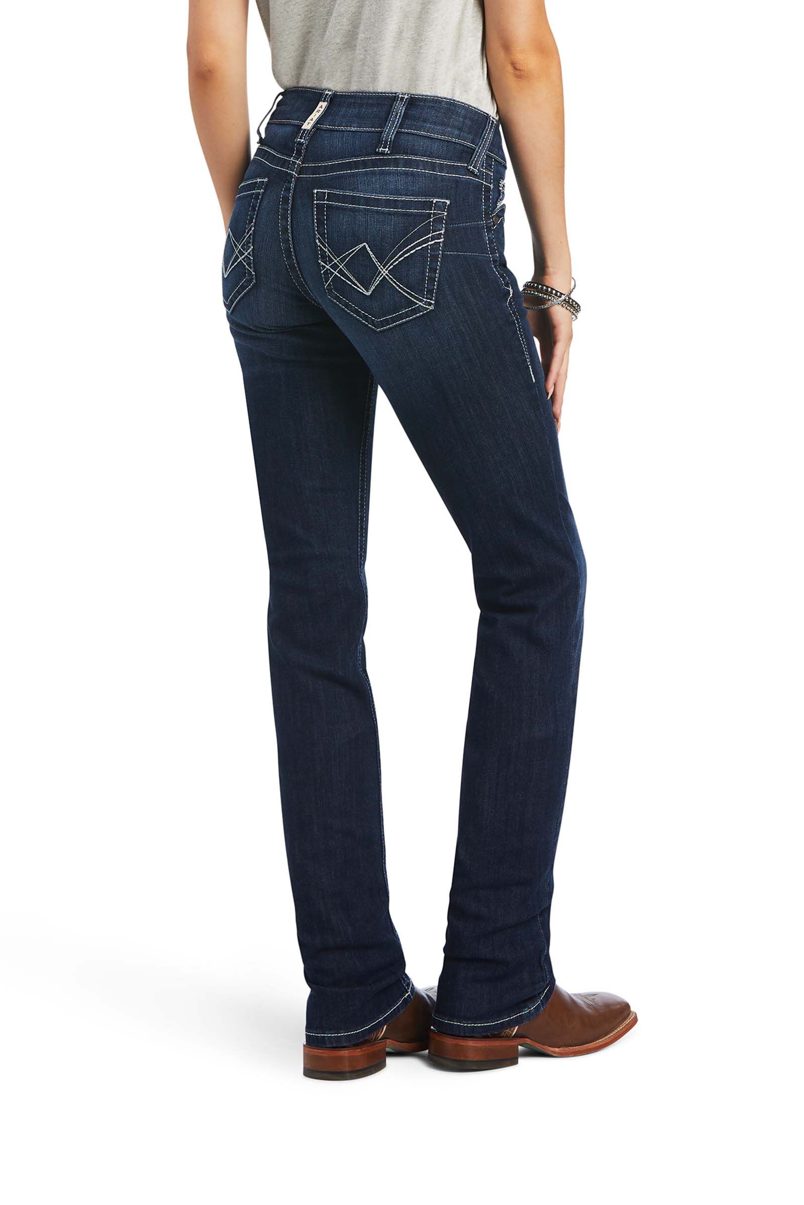 Ariat women's shop straight leg jeans