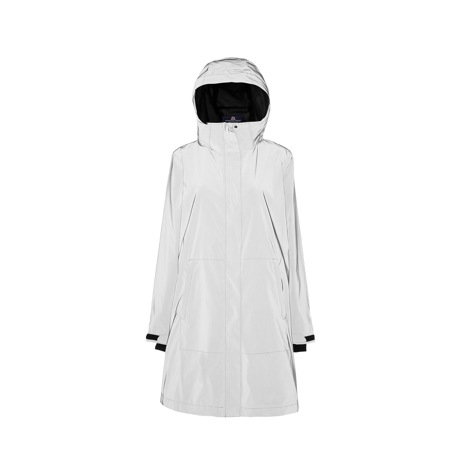 White discount horse parka