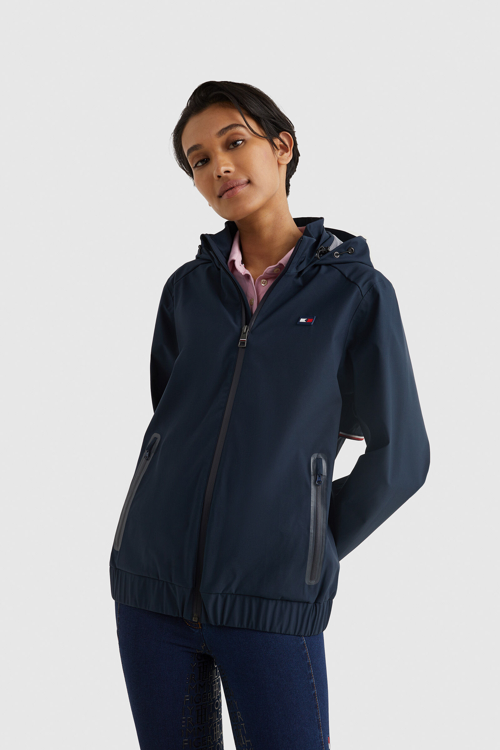 Hilfiger waterproof jacket top