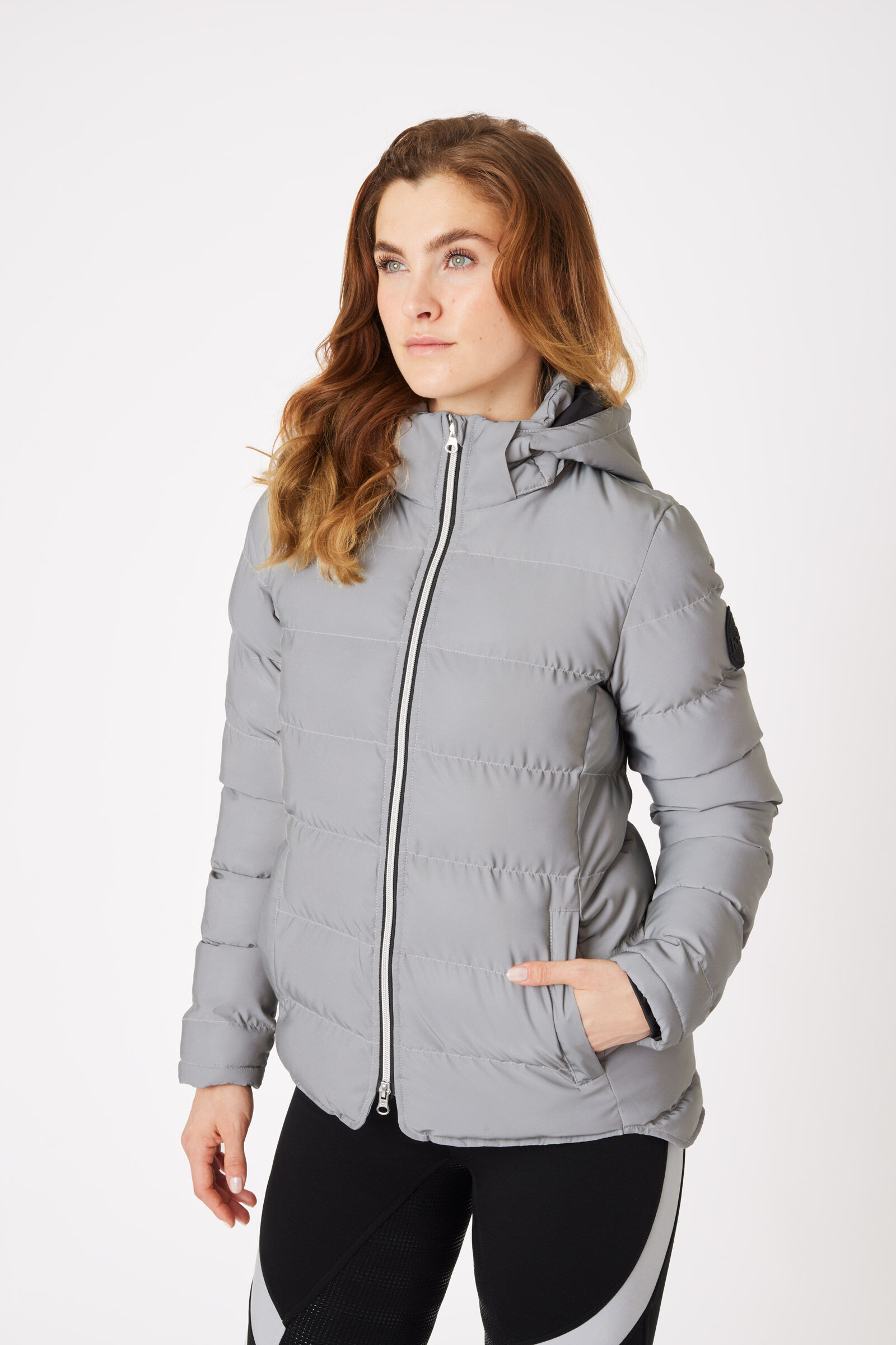 Grey reflective coat online
