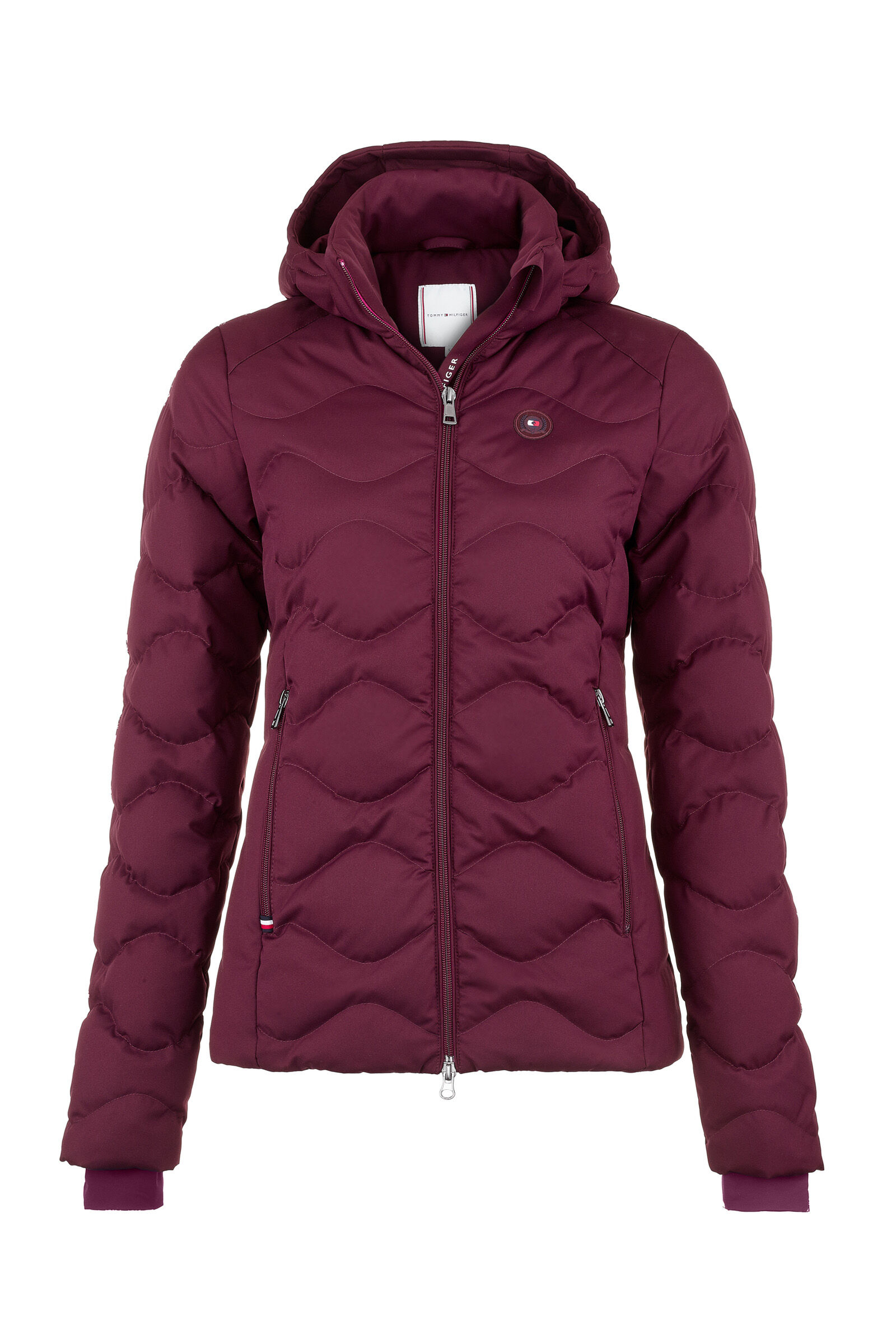 Tommy hilfiger burgundy clearance coat
