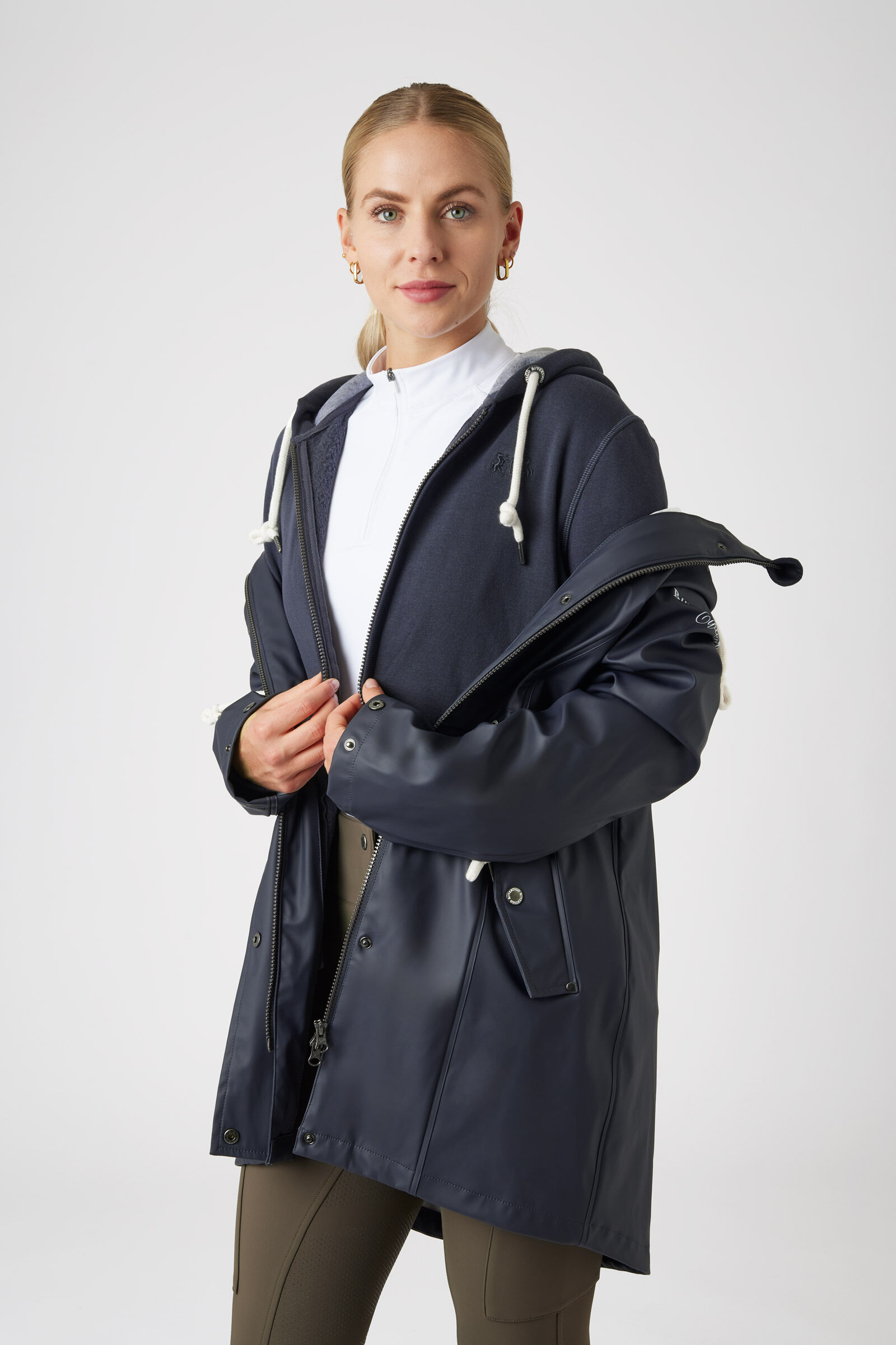 Buy B Vertigo Emma Women s PU Raincoat horze.eu
