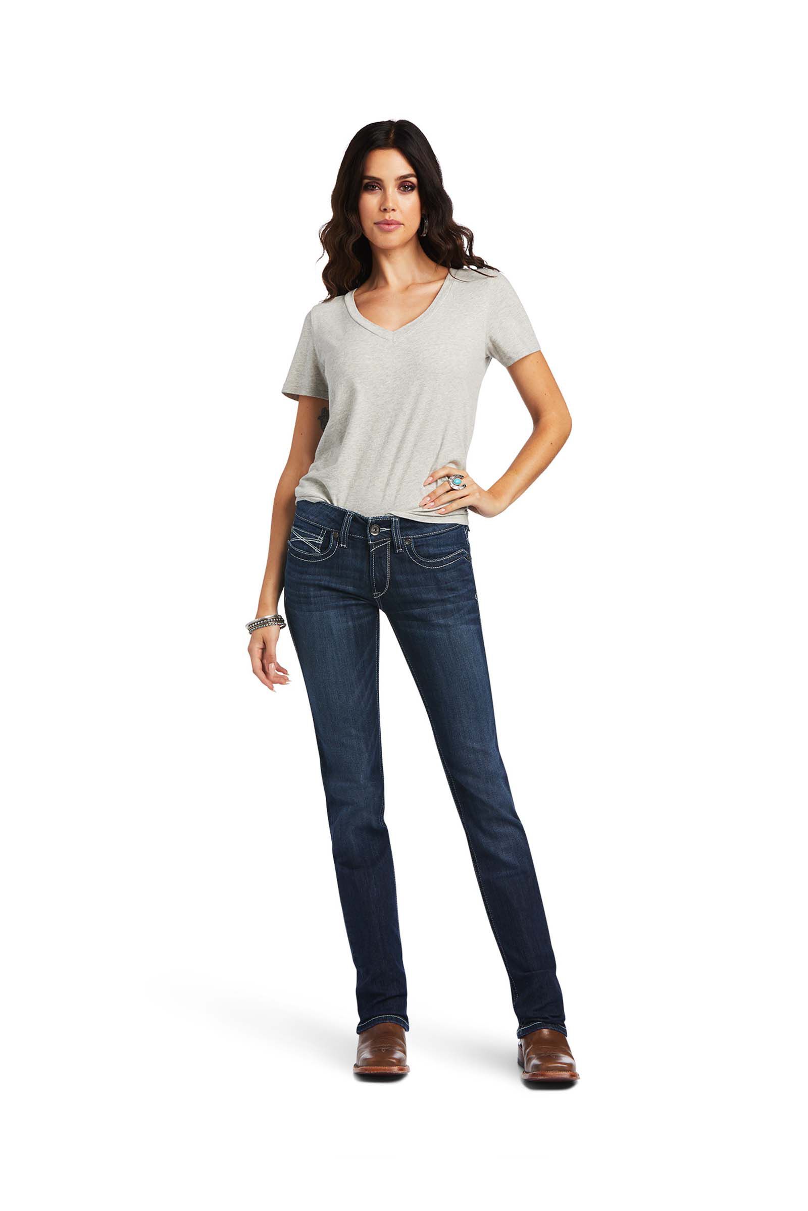Ariat women's 2025 straight leg jeans