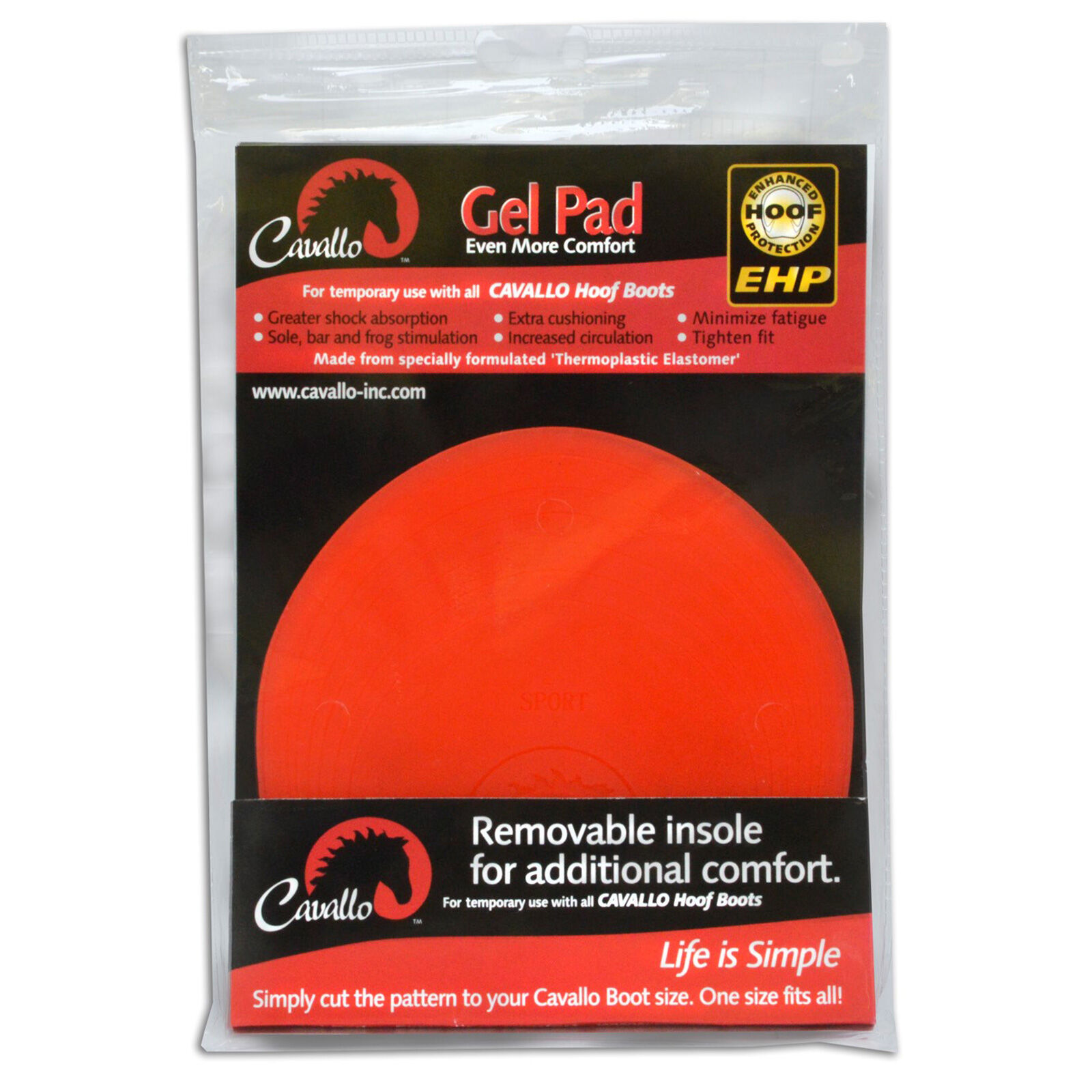 Cavallo gel deals pads