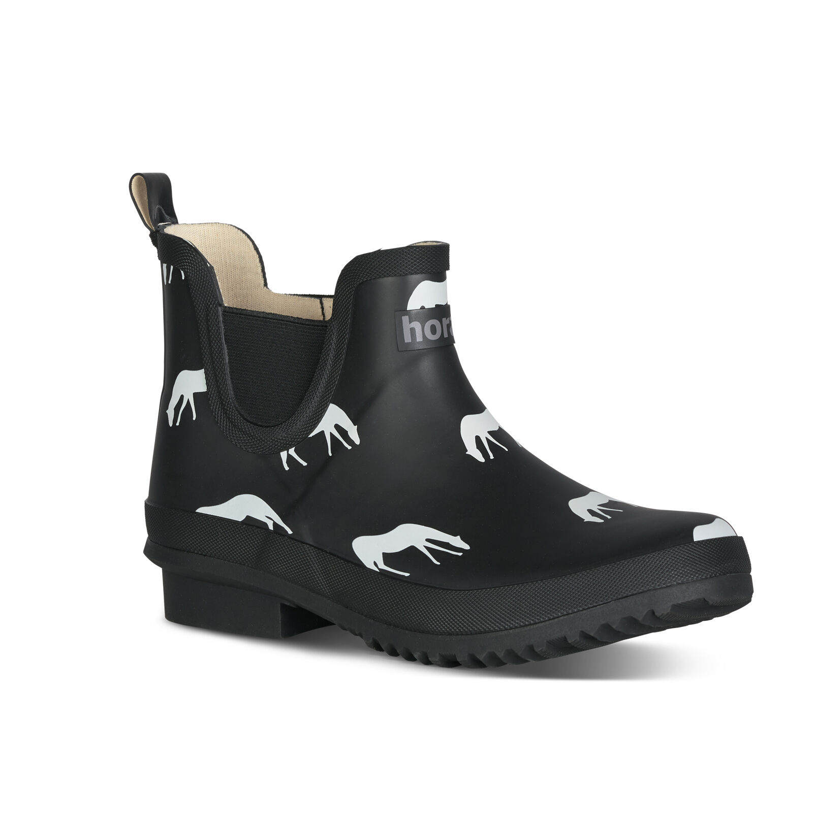 Horse print shop rain boots