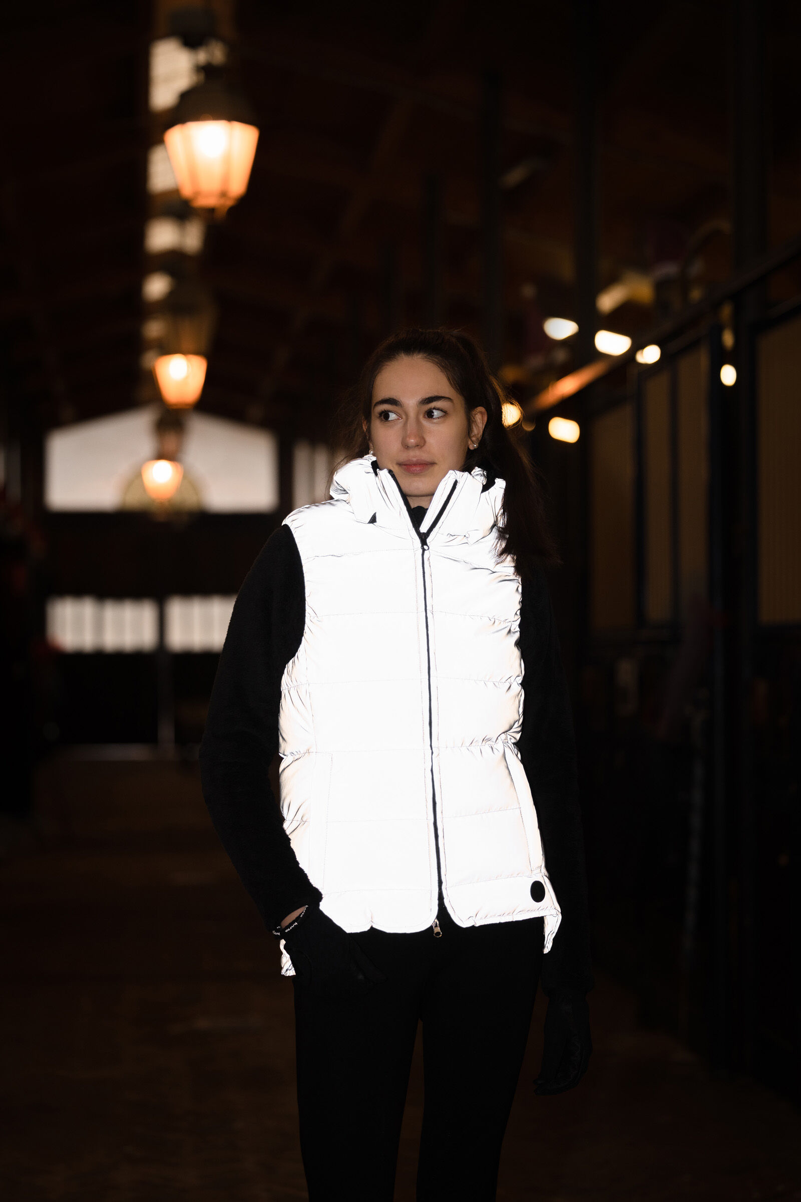 Horze Women s Reflective Padded Riding Vest