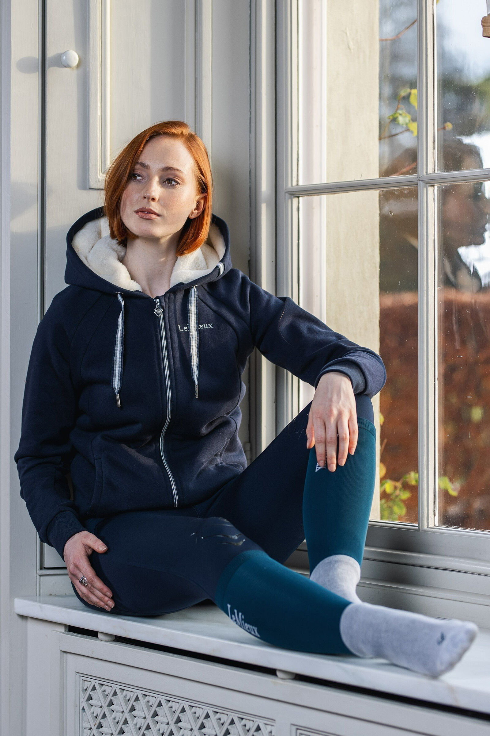 Sherpa lined womens hoodie discount