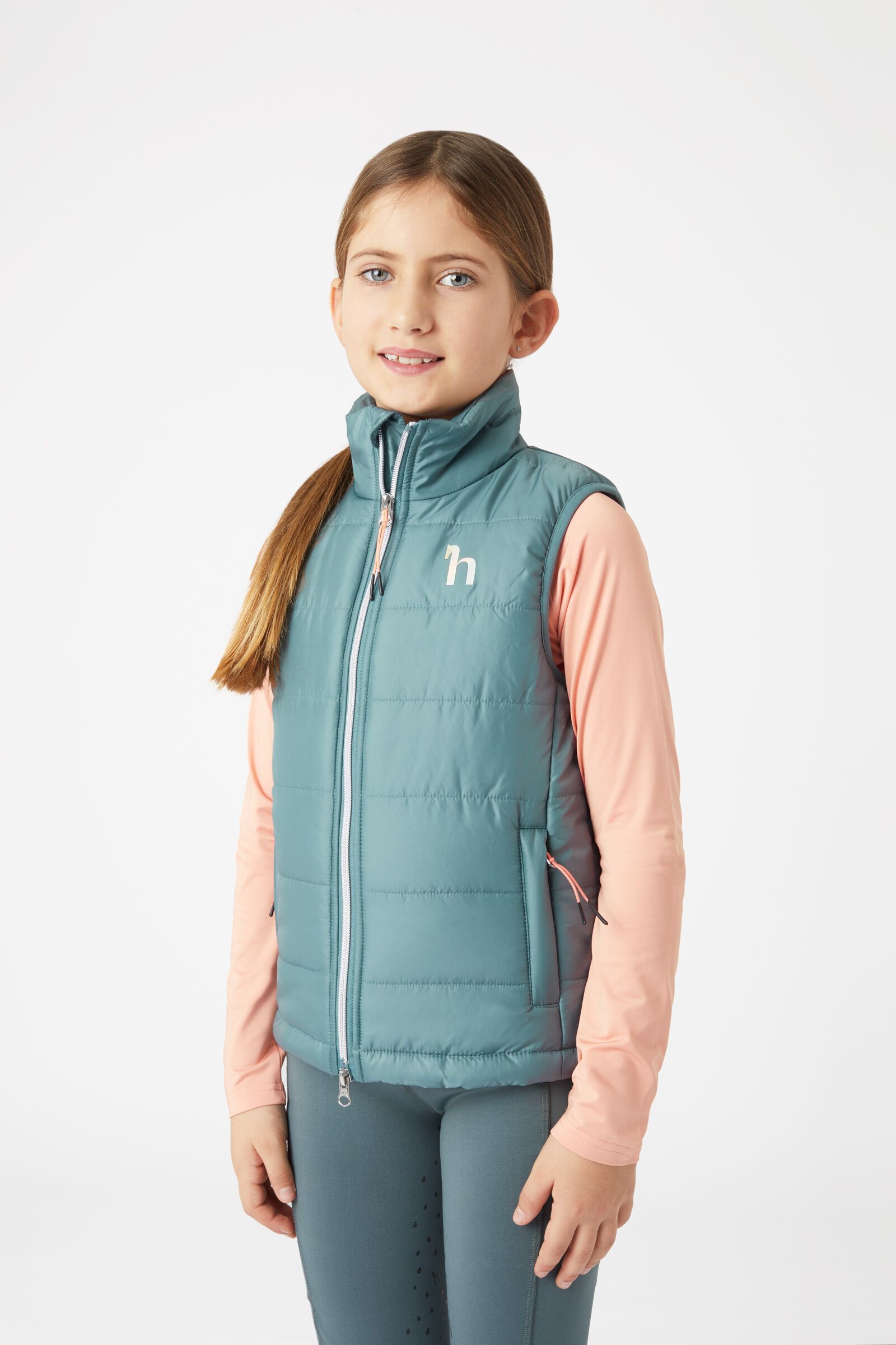 Girls riding gilet outlet