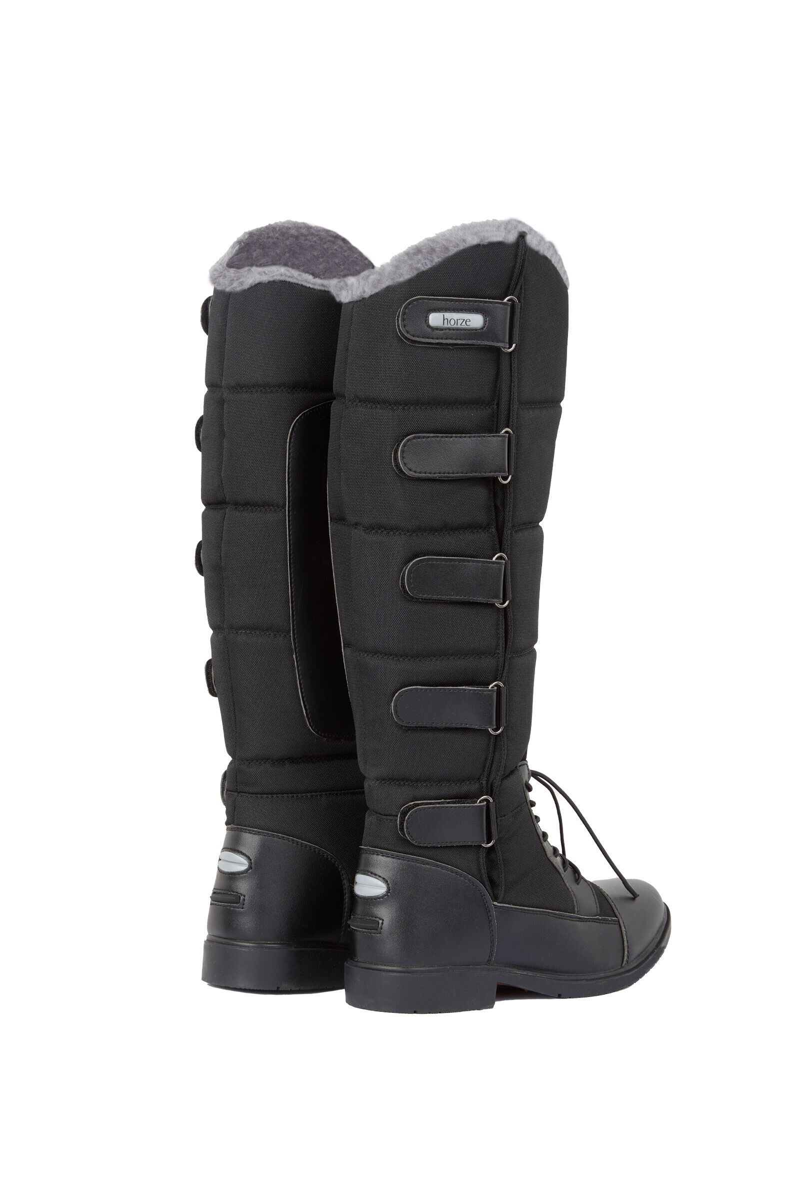 Fleece lined top riding boots
