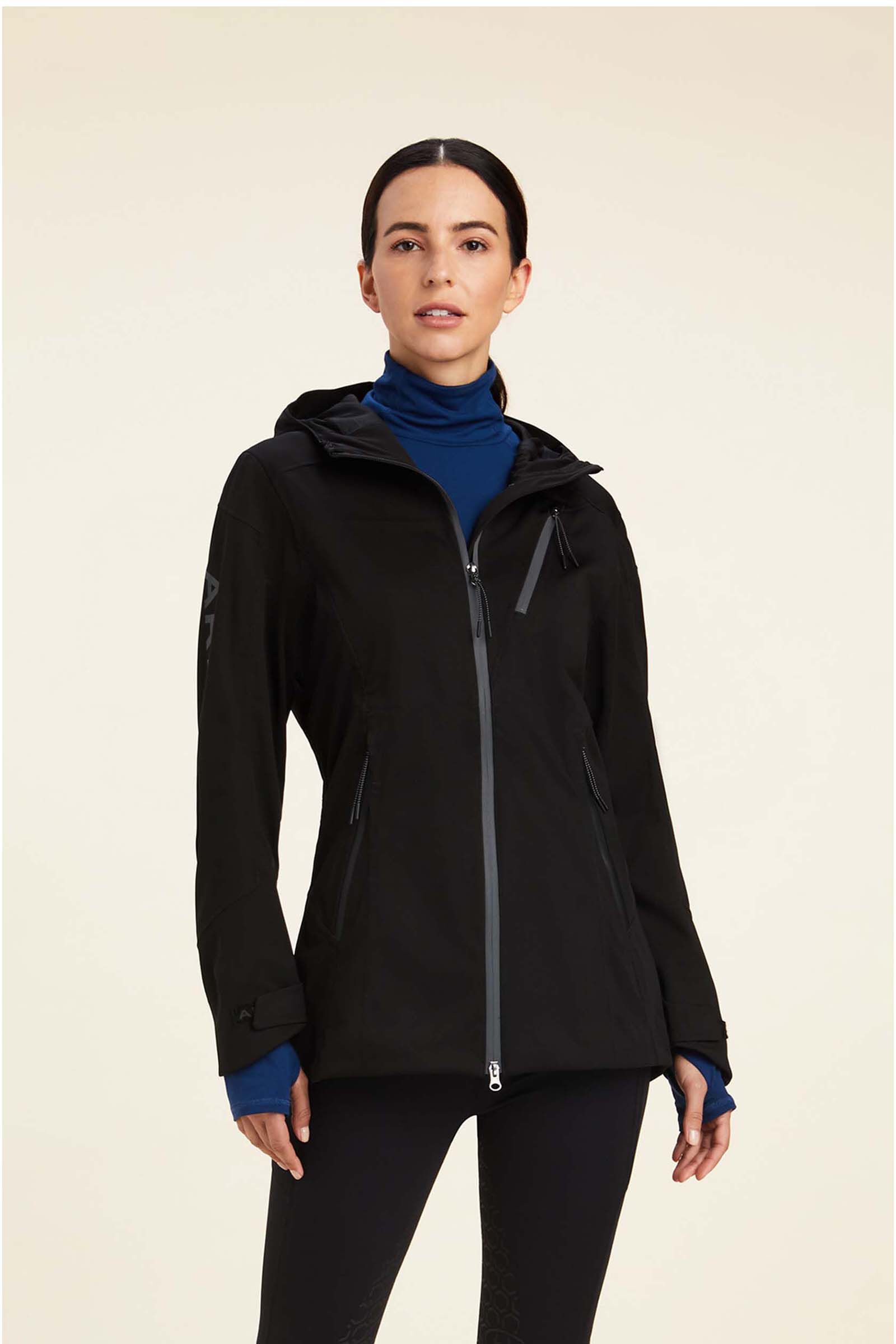 Women's waterproof winter sales jacket with hood