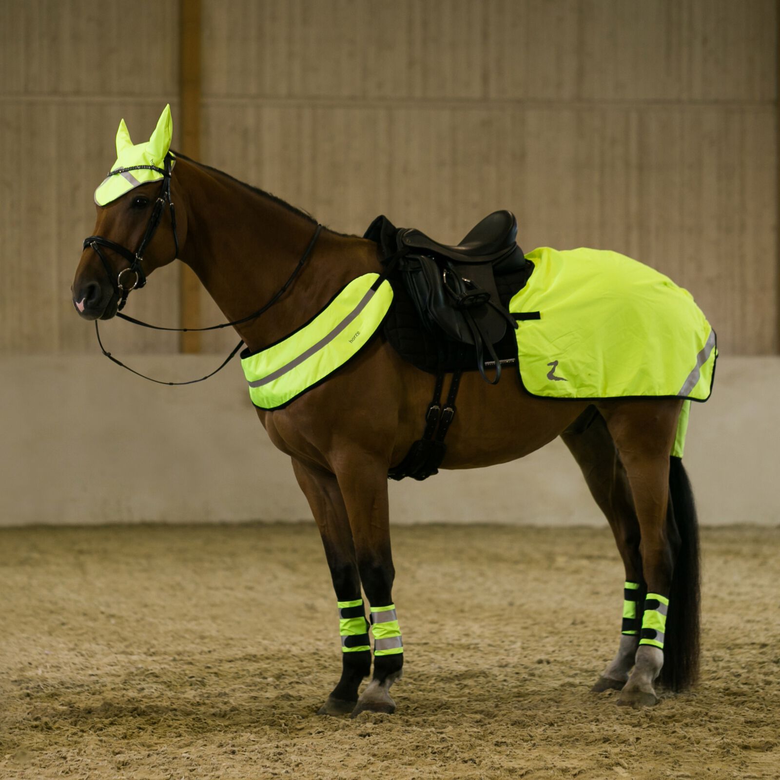 Reflective horse boots on sale