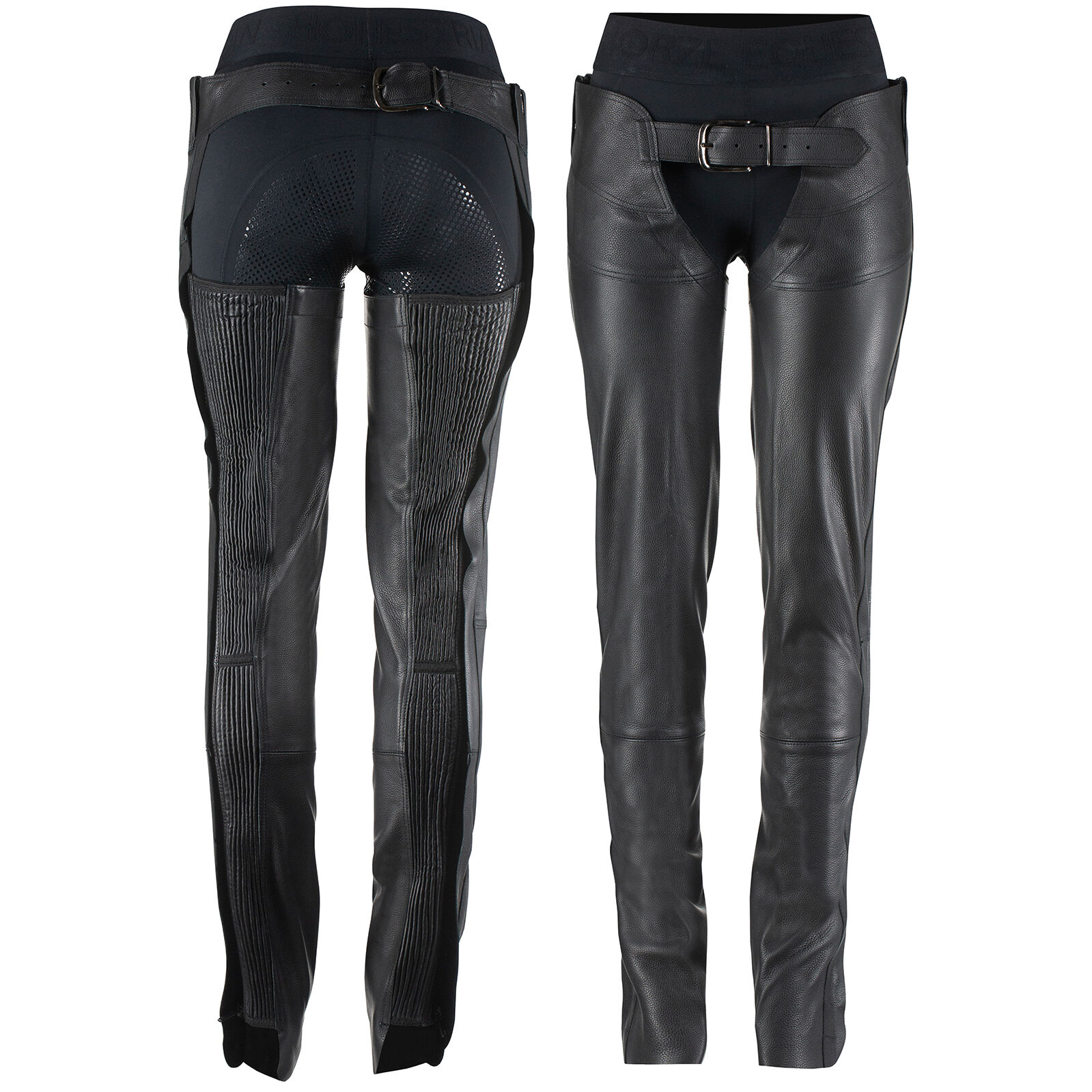 Women's plus size leather hotsell chaps