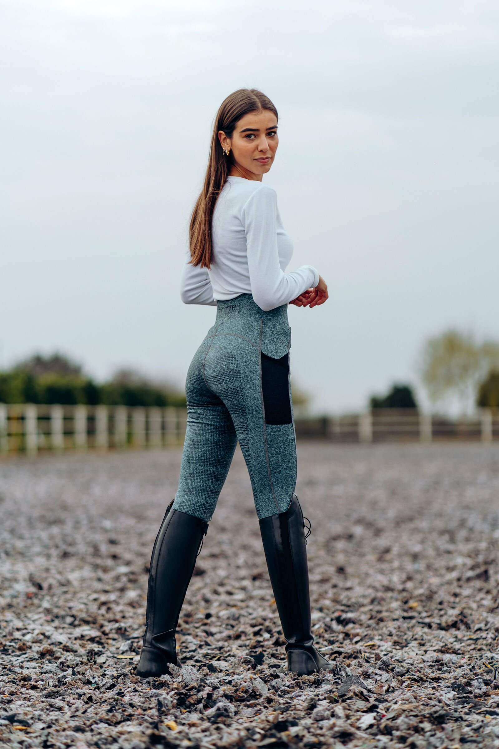 Buy Horze Women s Silicone Full Seat Riding Tights with Mesh