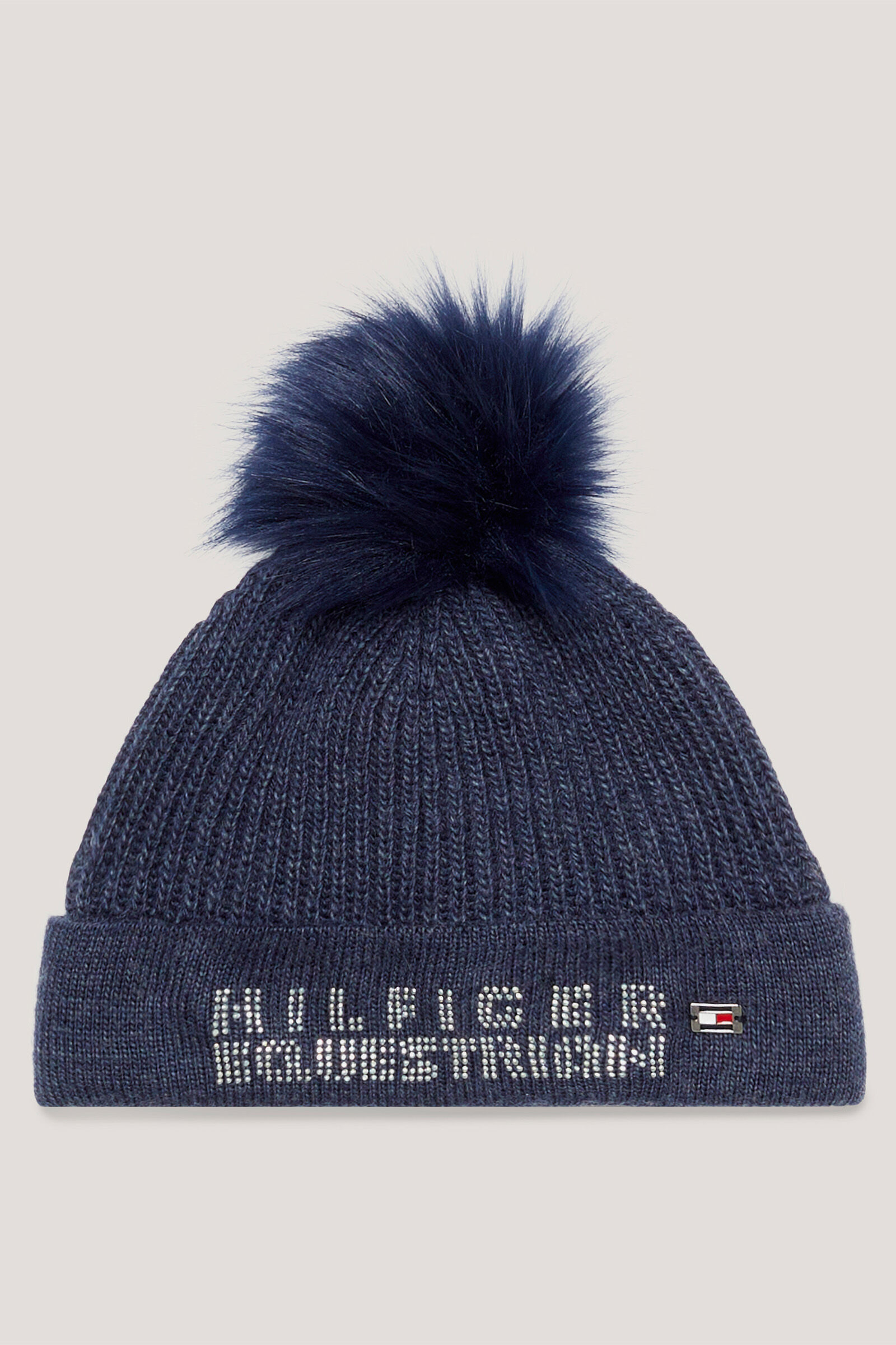 Tommy hilfiger bobble hat hot sale