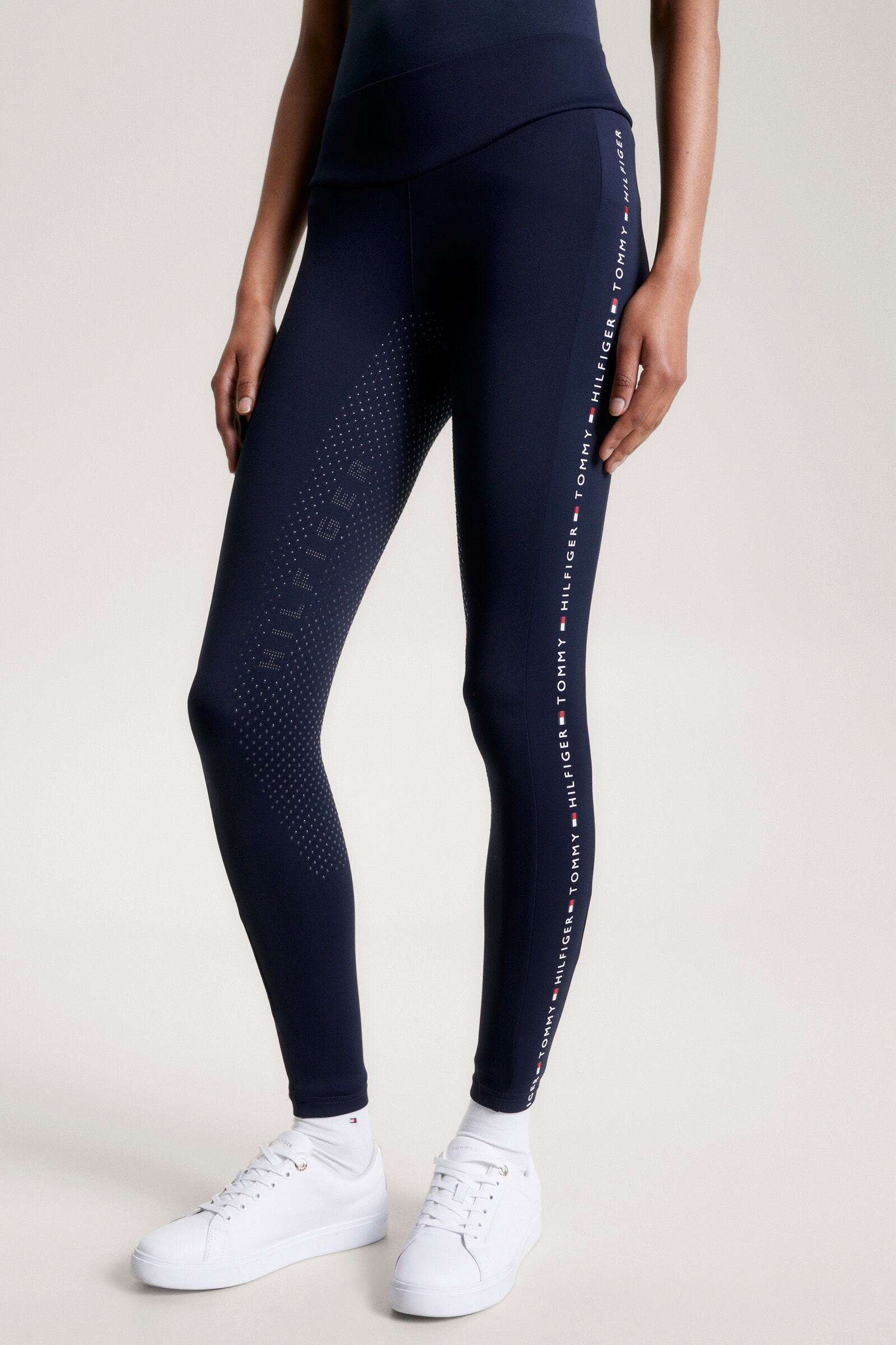 Blue tommy hilfiger leggings on sale