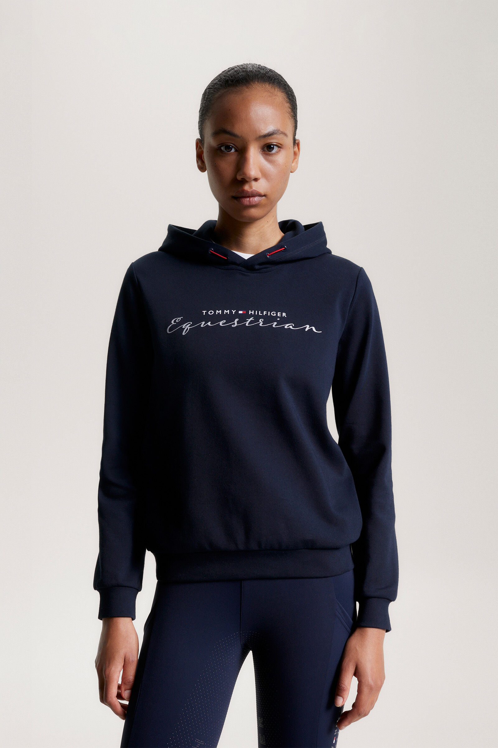Womens grey tommy hilfiger sweatshirt on sale
