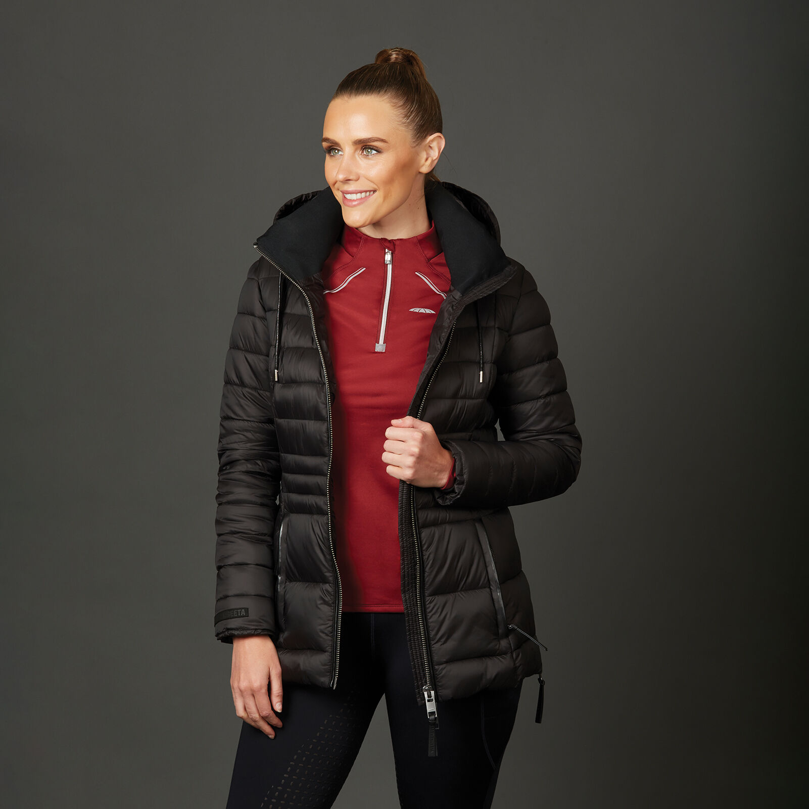 Harper luxe quilted coat sales