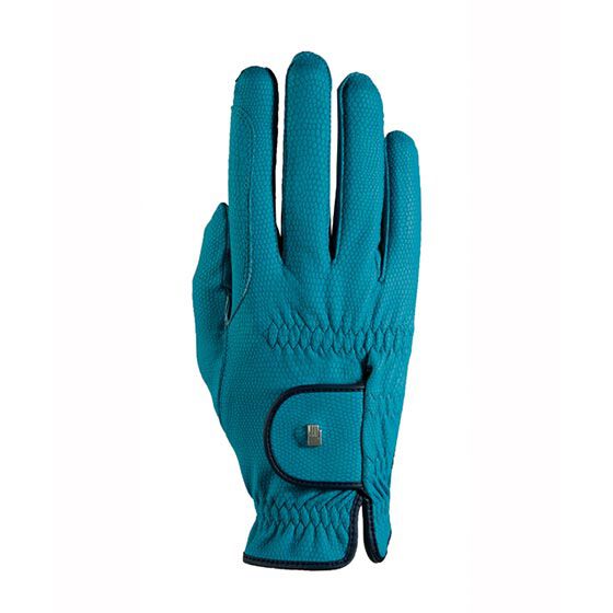 Blue riding gloves discount