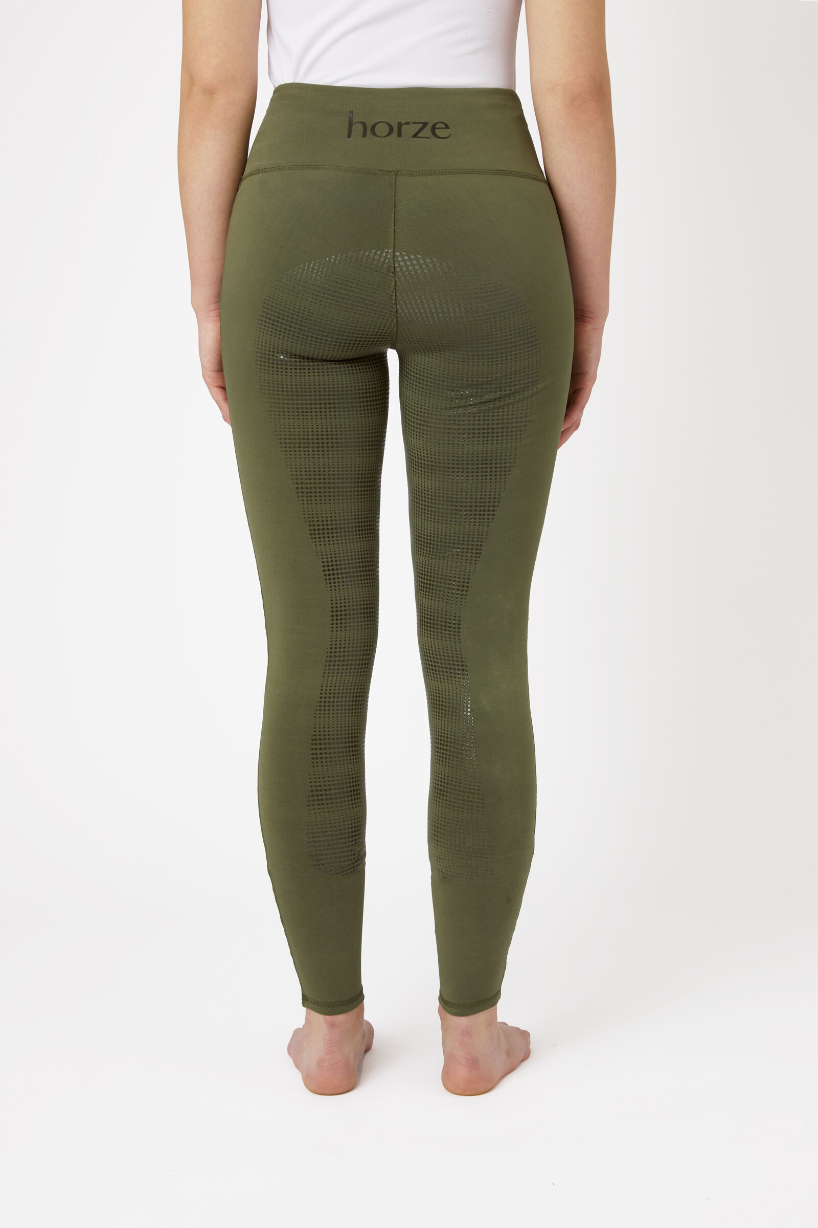 Buy Horze Women s Silicone Full Seat Riding Tights with Phone