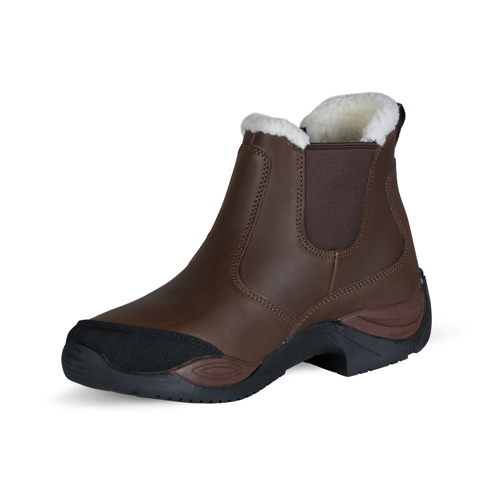 Fur lined jodhpur discount boots