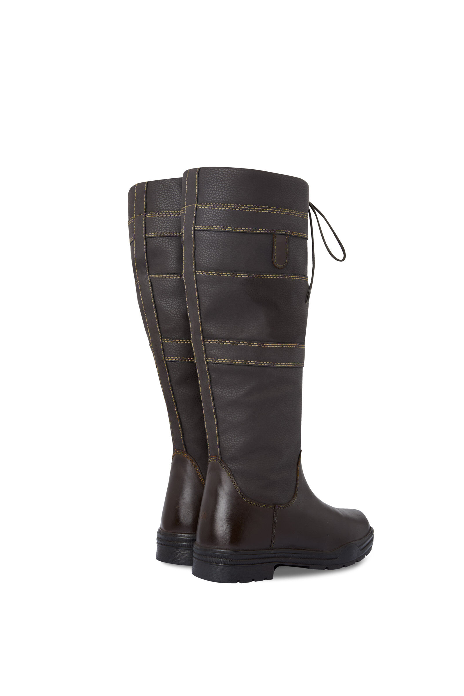 Womens tall fur best sale boots