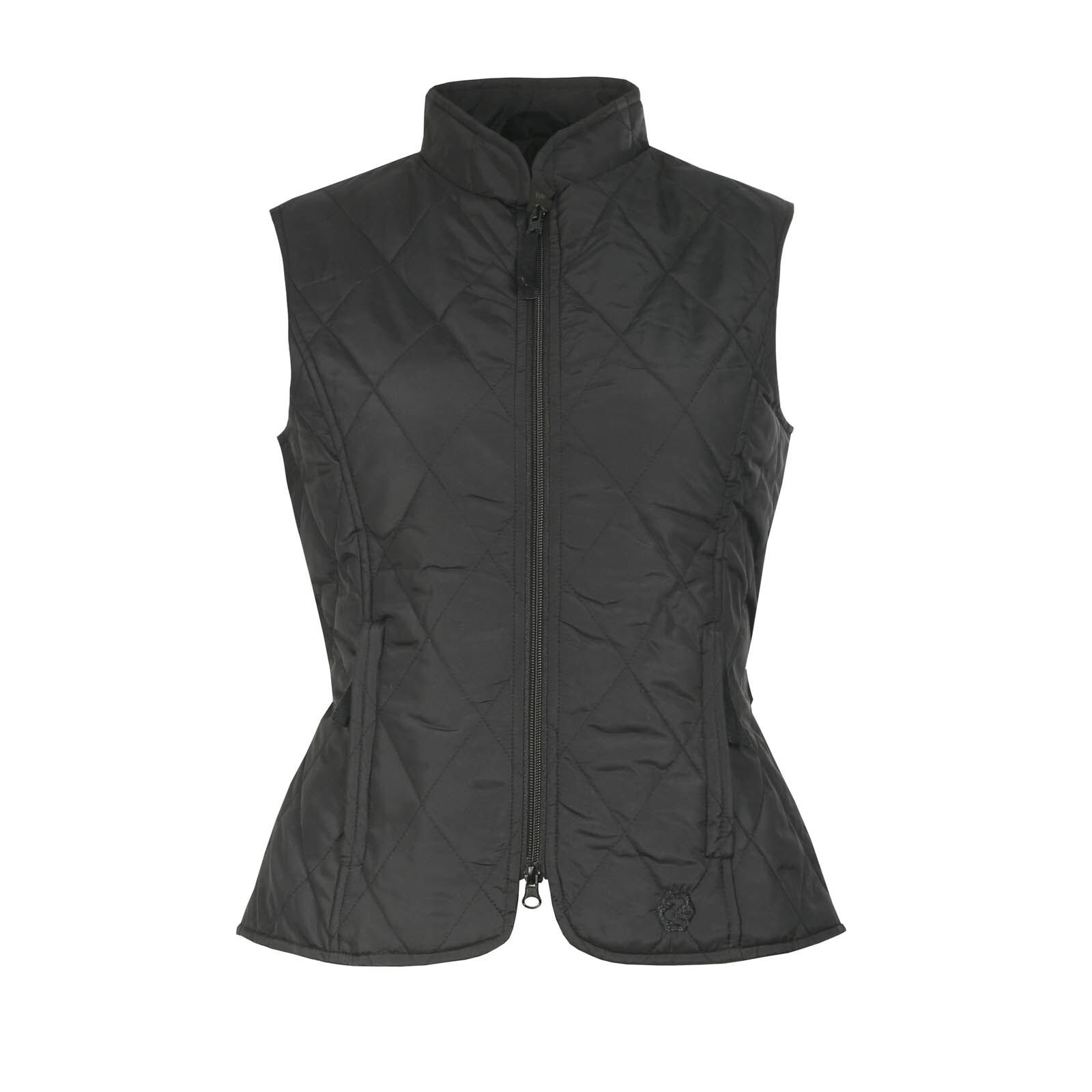 Ladies black sale quilted vest