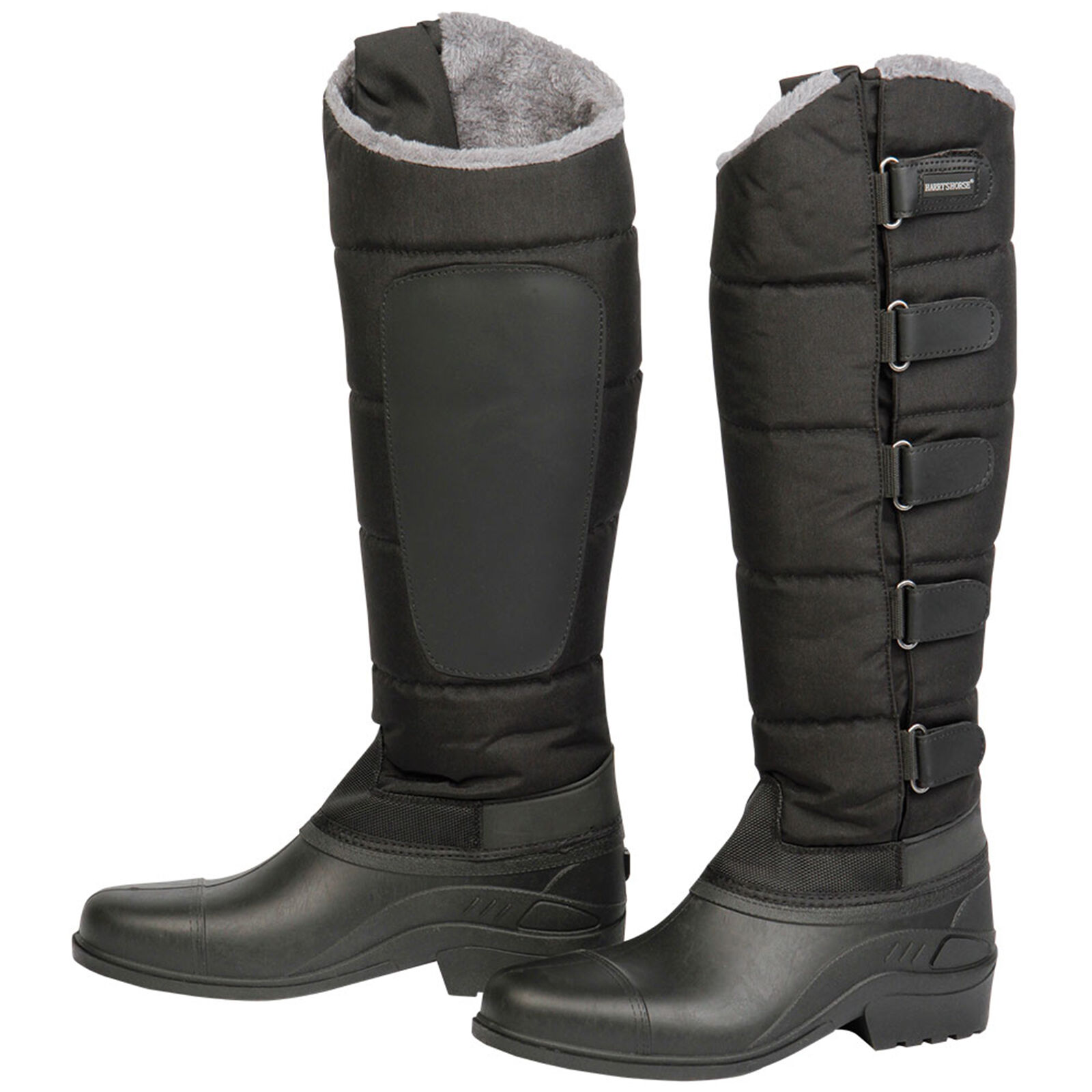 Insulated winter riding boots top