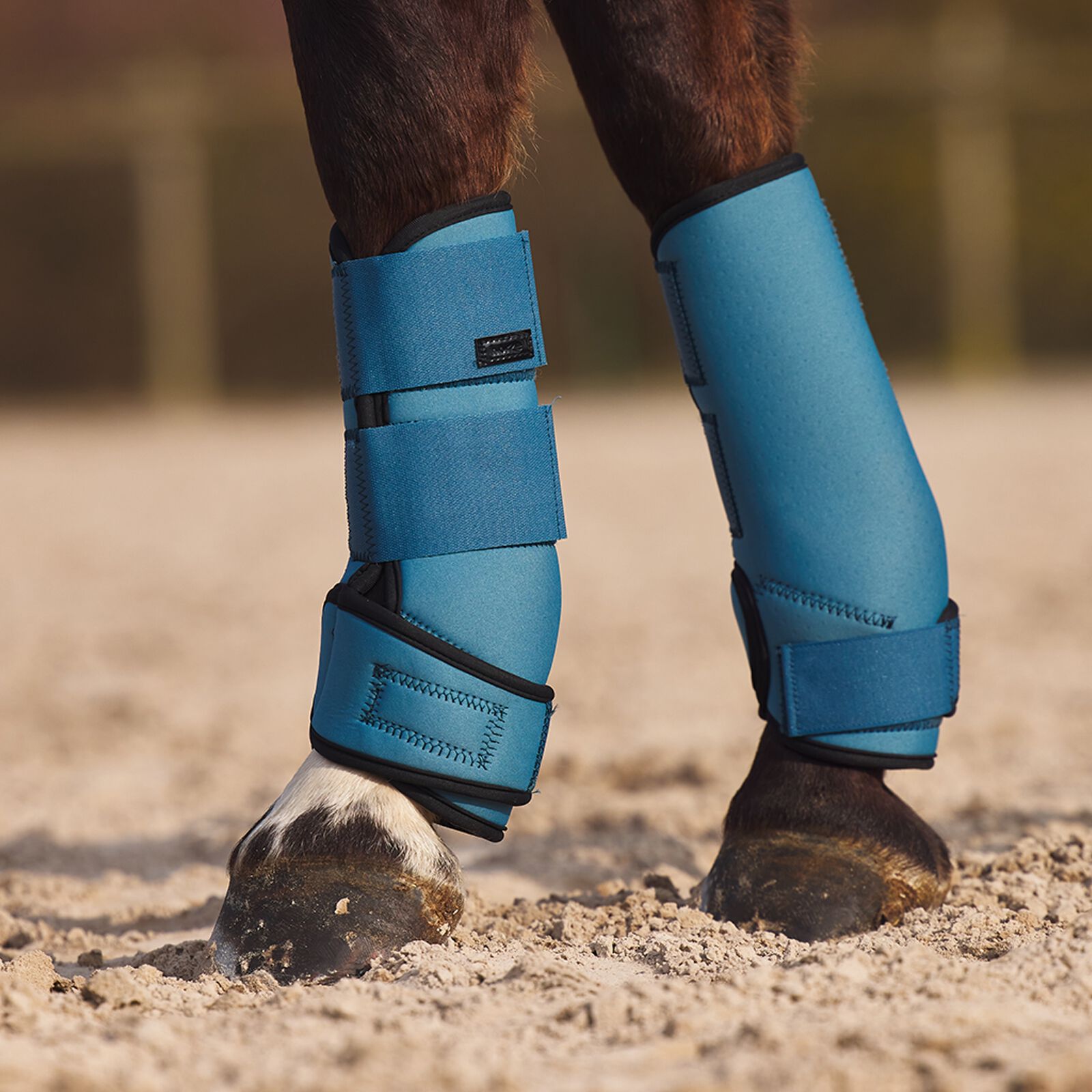 Teal brushing boots sale