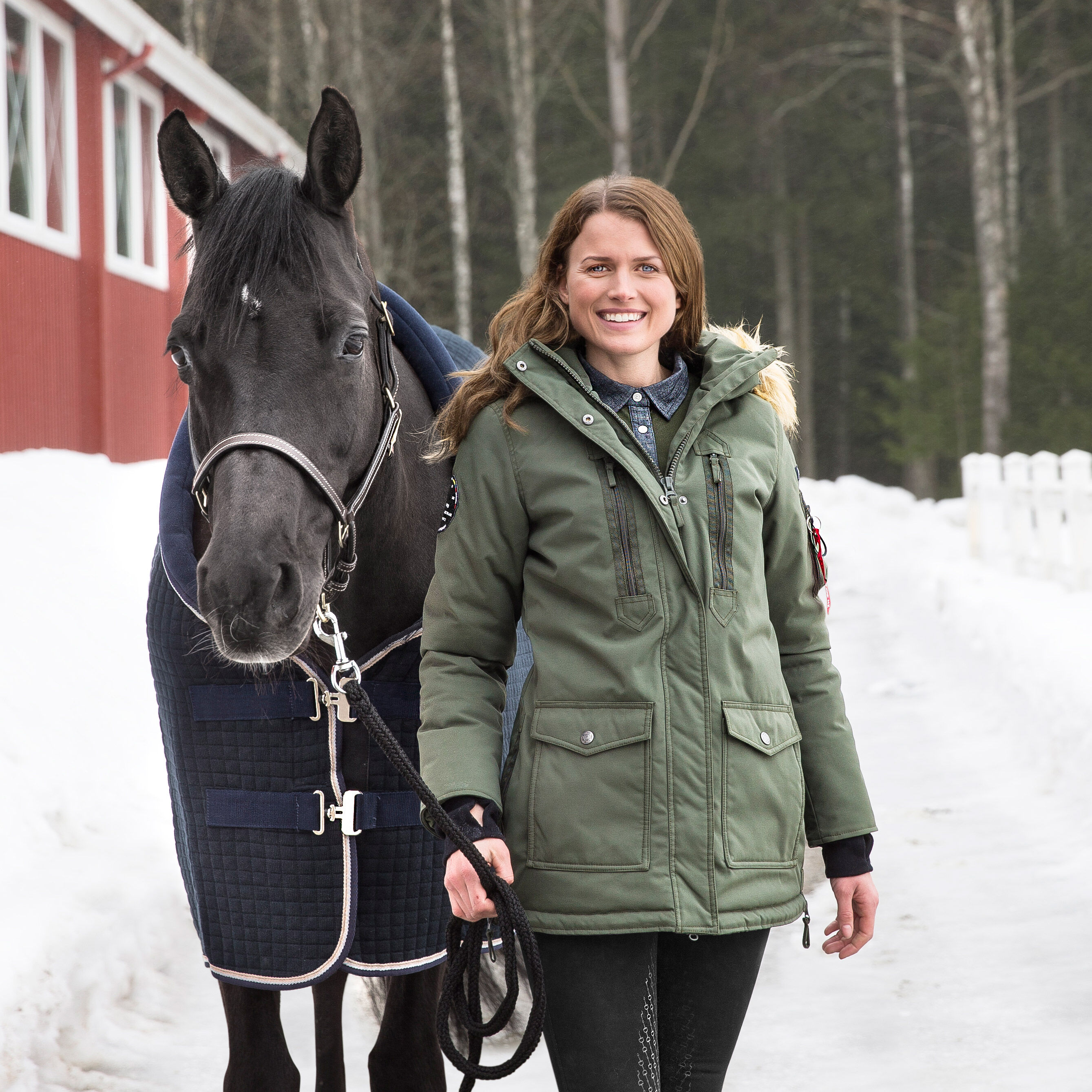 Buy Horze Brooke Women s Long Parka Riding Jacket horze.eu