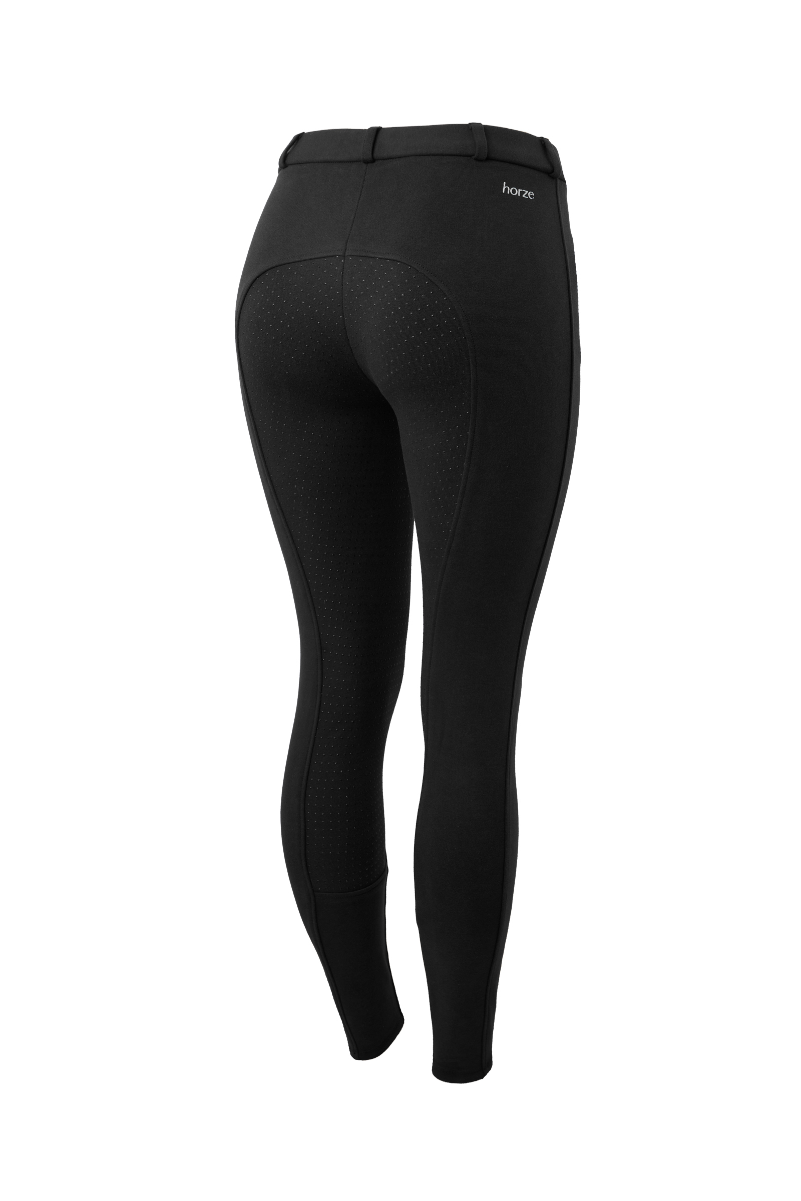  HORZE Remy Women's Sustainable Organic Cotton Silicone Full  Seat Riding Tights with Phone Pocket, Drawstring - Black - 30 : Clothing,  Shoes & Jewelry