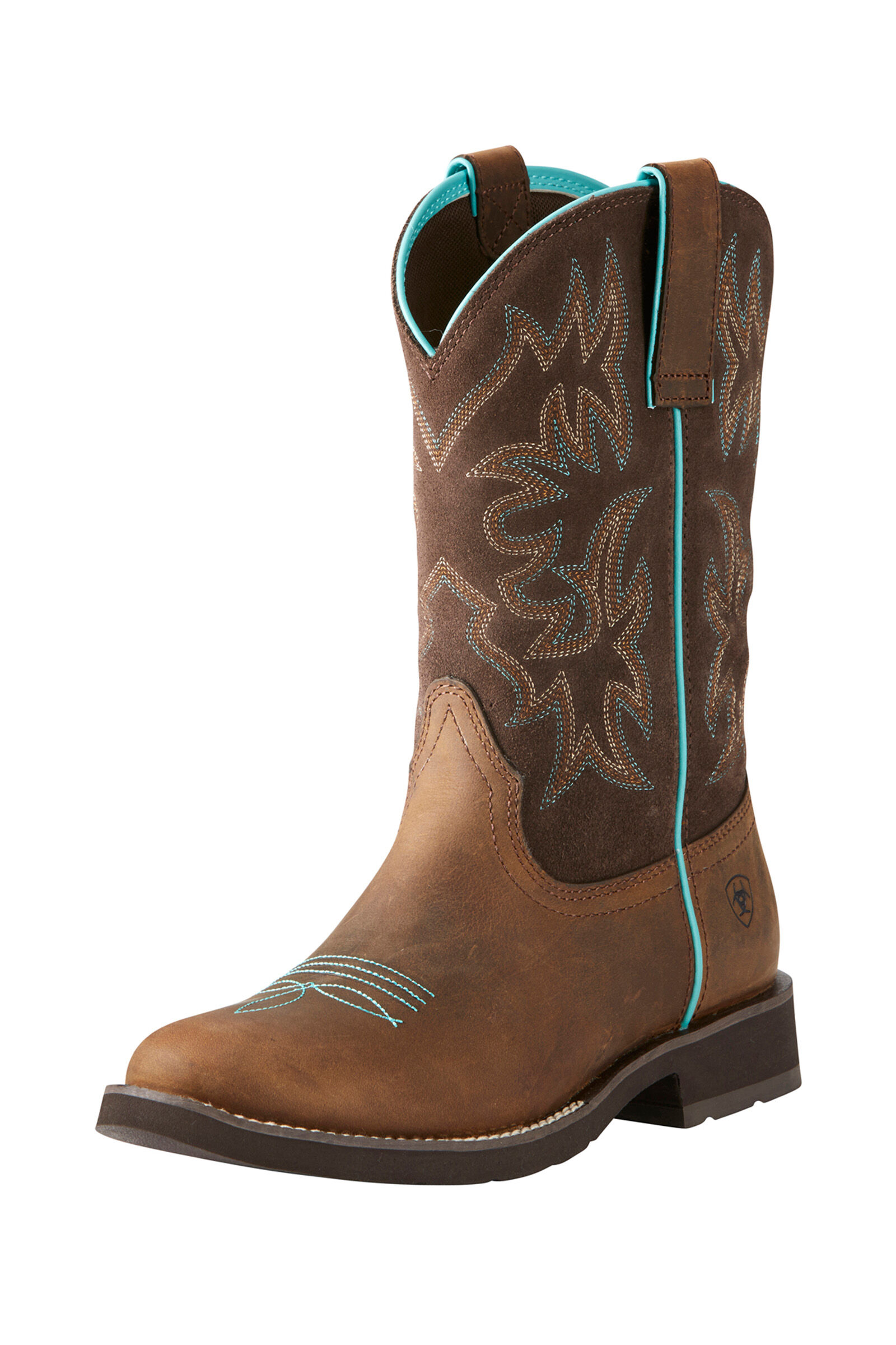 Women's round toe western boots hot sale